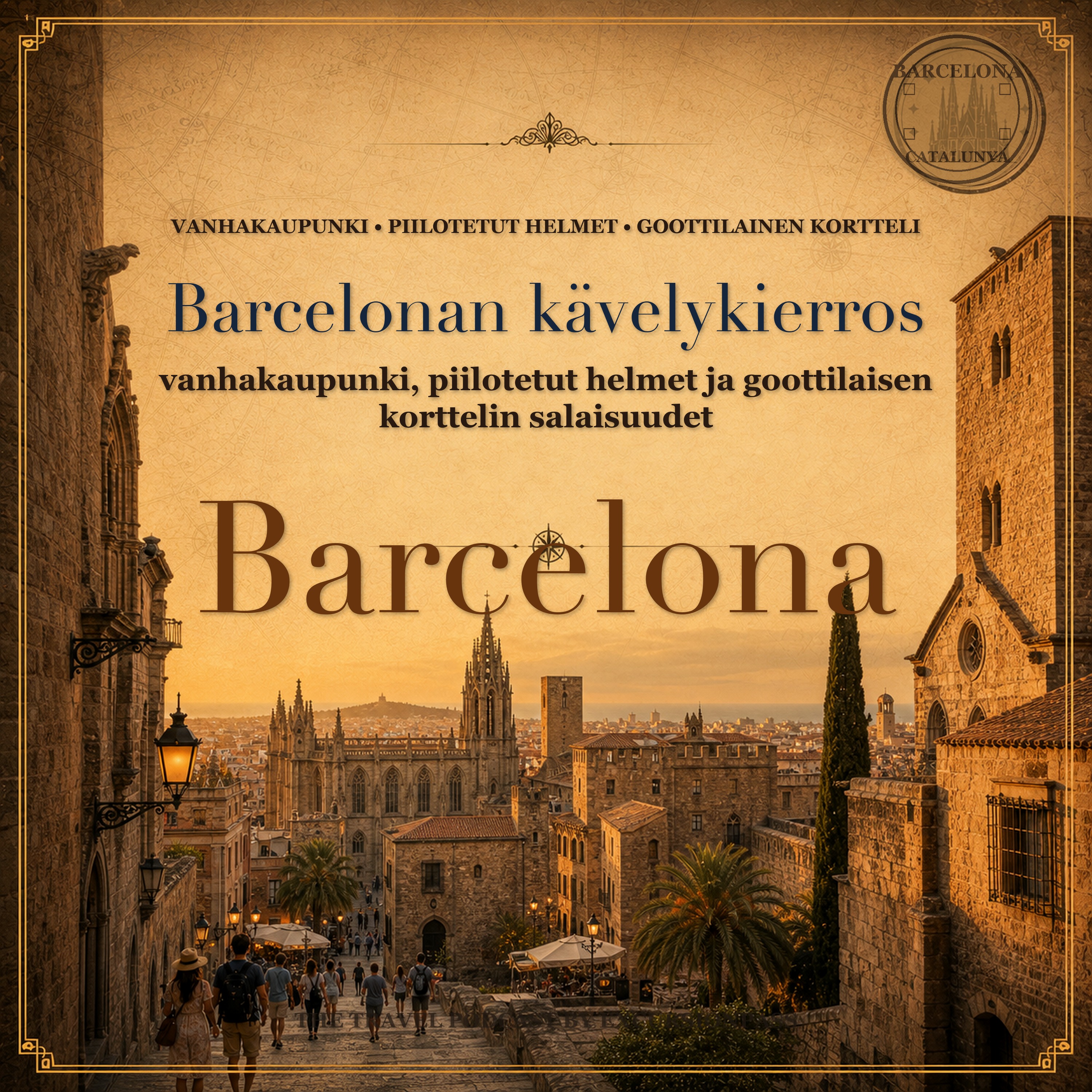 Barcelonan kävelykierros: vanhakaupunki, piilotetut helmet ja goottilaisen korttelin salaisuudet episode artwork