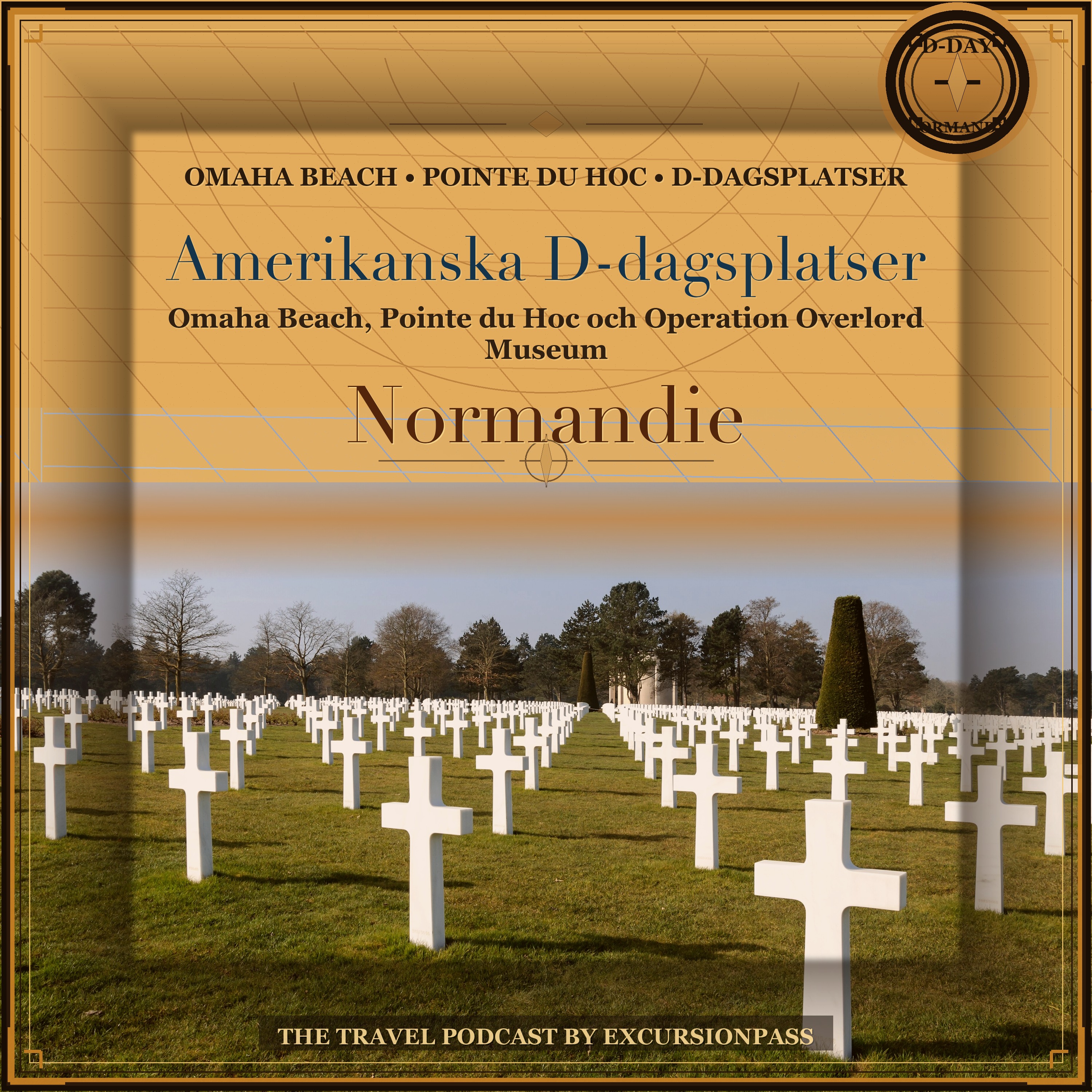 Dagsutflykt till amerikanska D-dagsplatser i Normandie från Paris