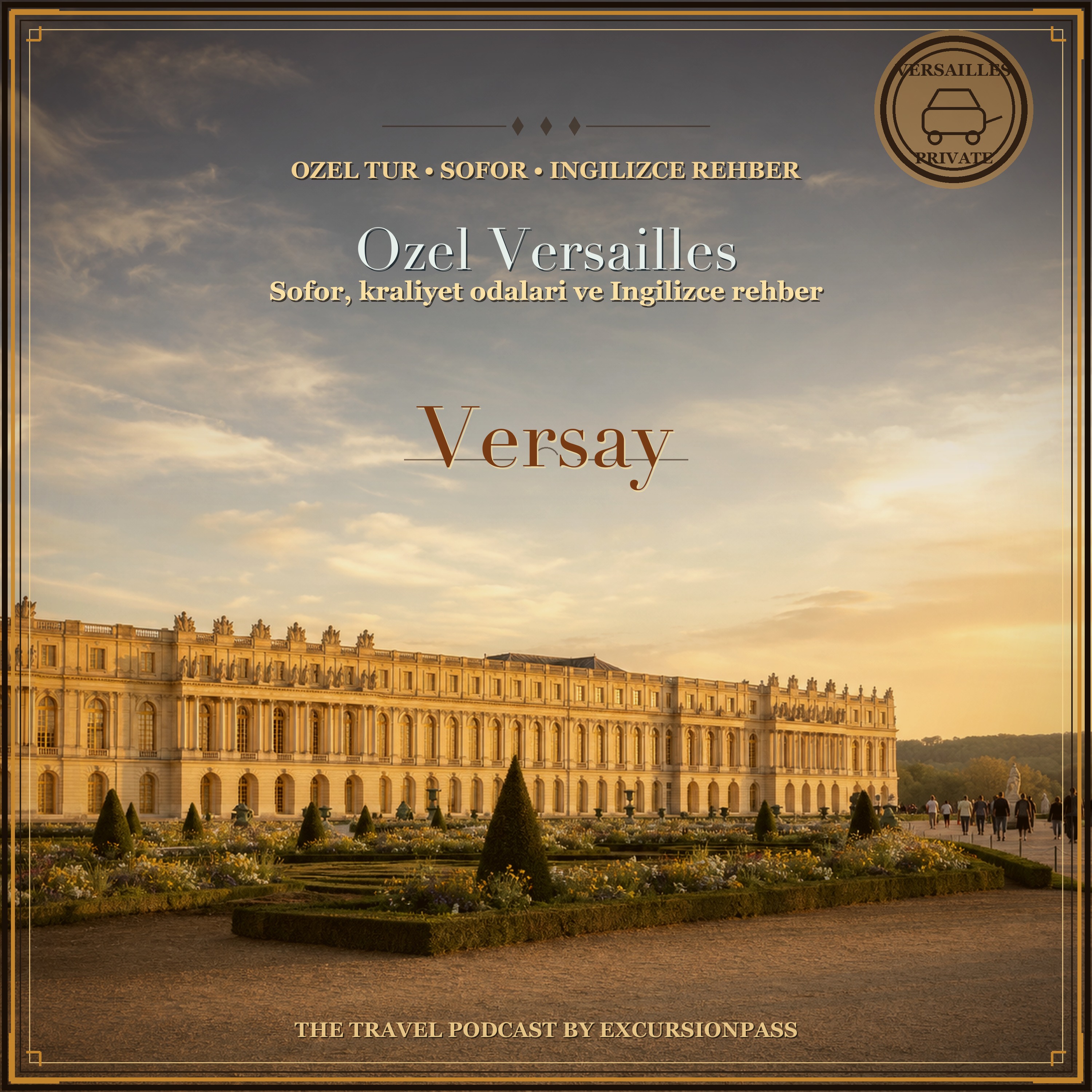 Soforlu ve Ingilizce rehberli ozel Versailles Sarayi turu episode artwork