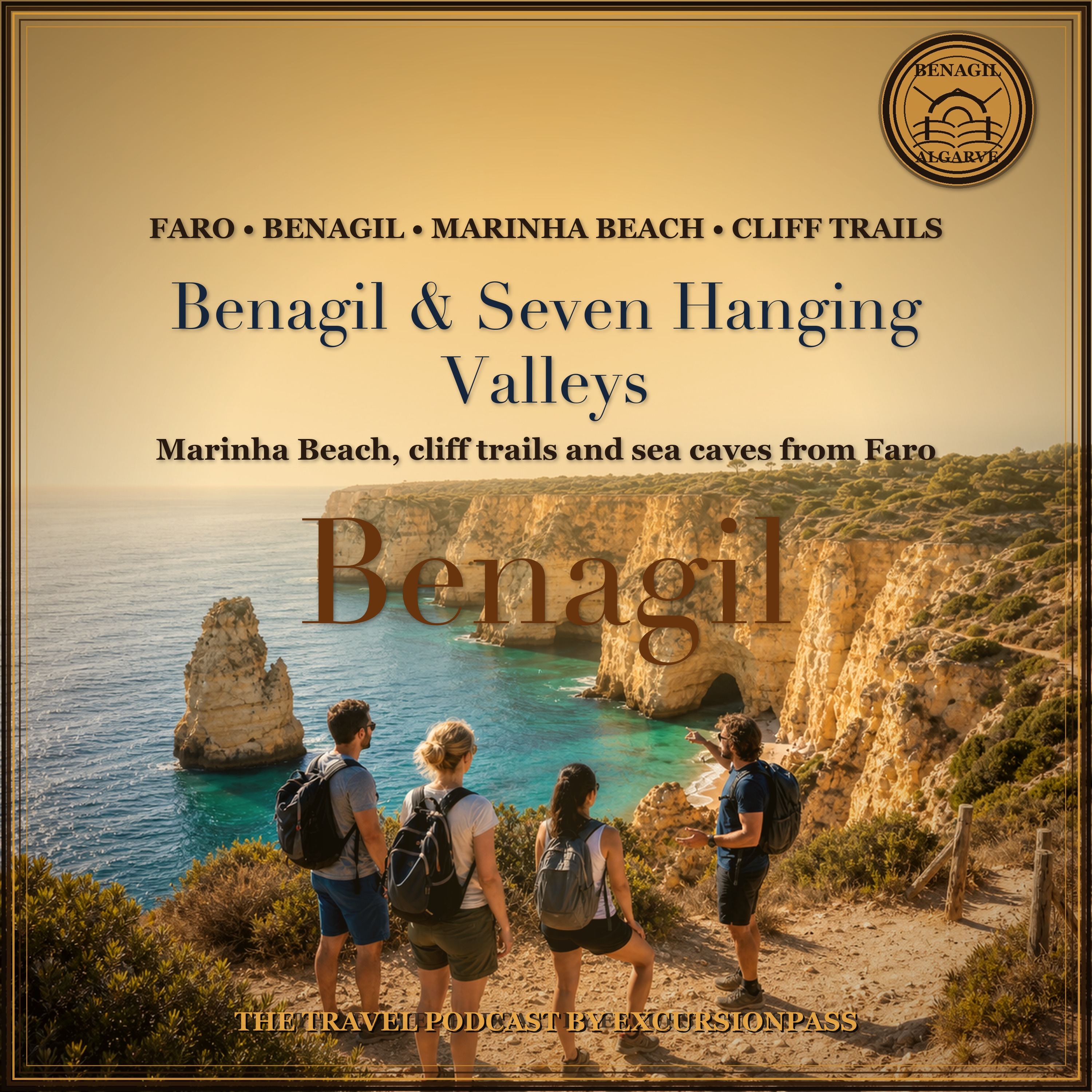 From Faro: Benagil, Marinha Beach and Seven Hanging Valleys Tour episode artwork