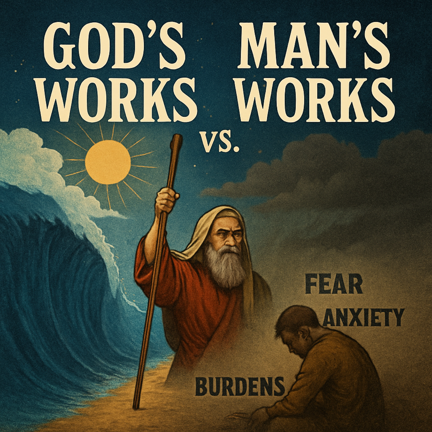 GOD’S WORKS VS MAN’S WORKS episode artwork
