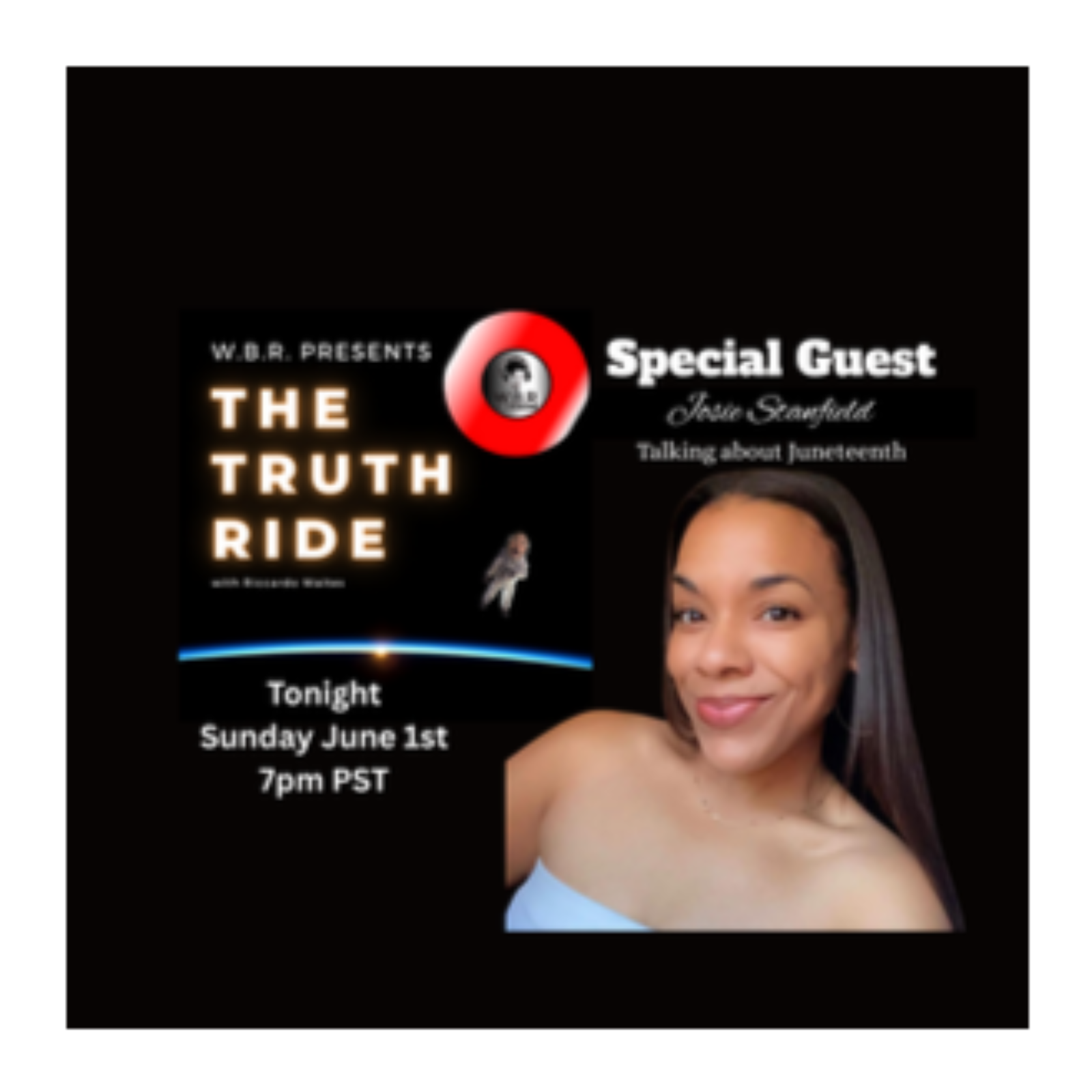 Juneteenth Sabotage? An Interview with Josie Stanfield June 1st 2025 episode artwork