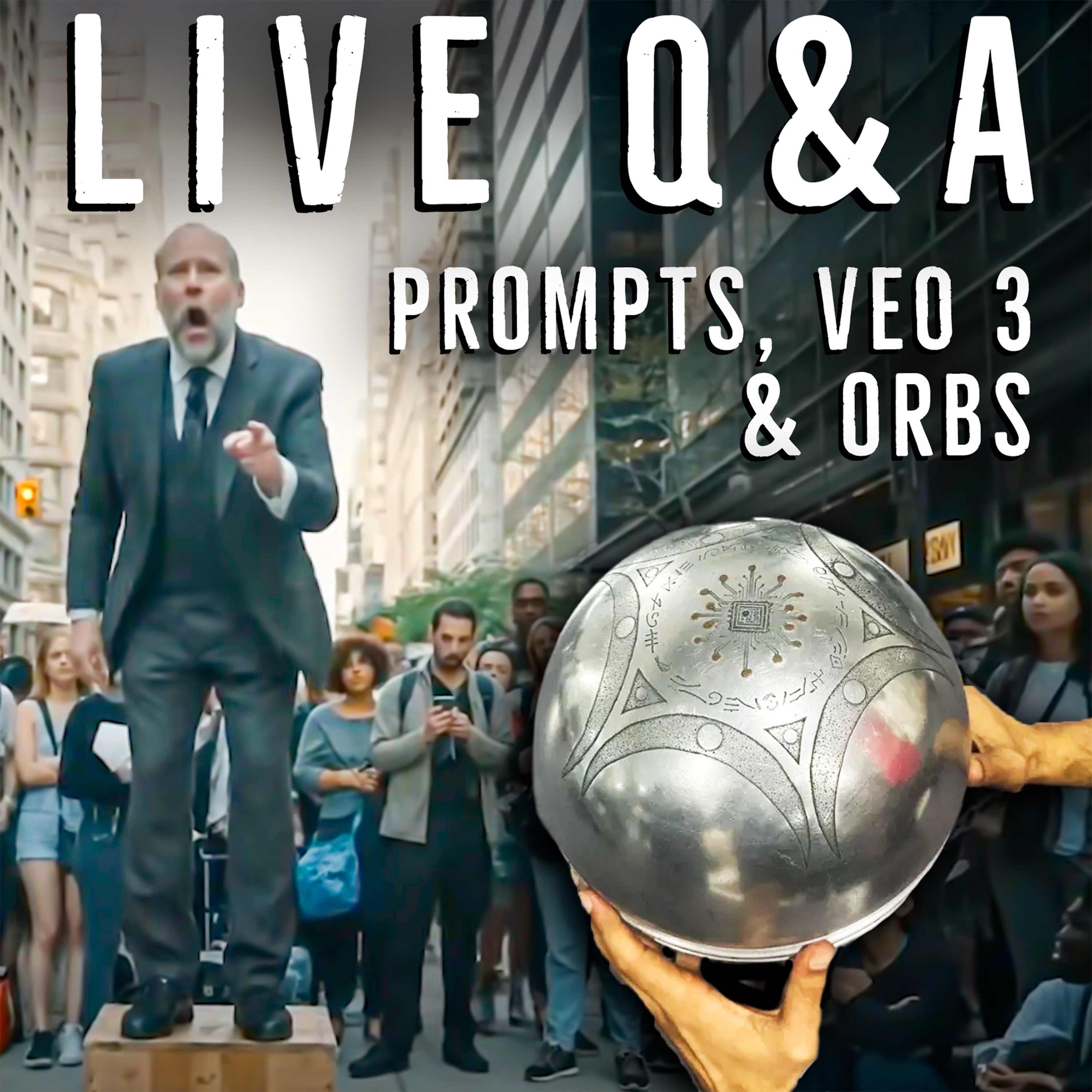 Live Q&A - 60 - Prompts, VEO 3 & Columbian Orbs