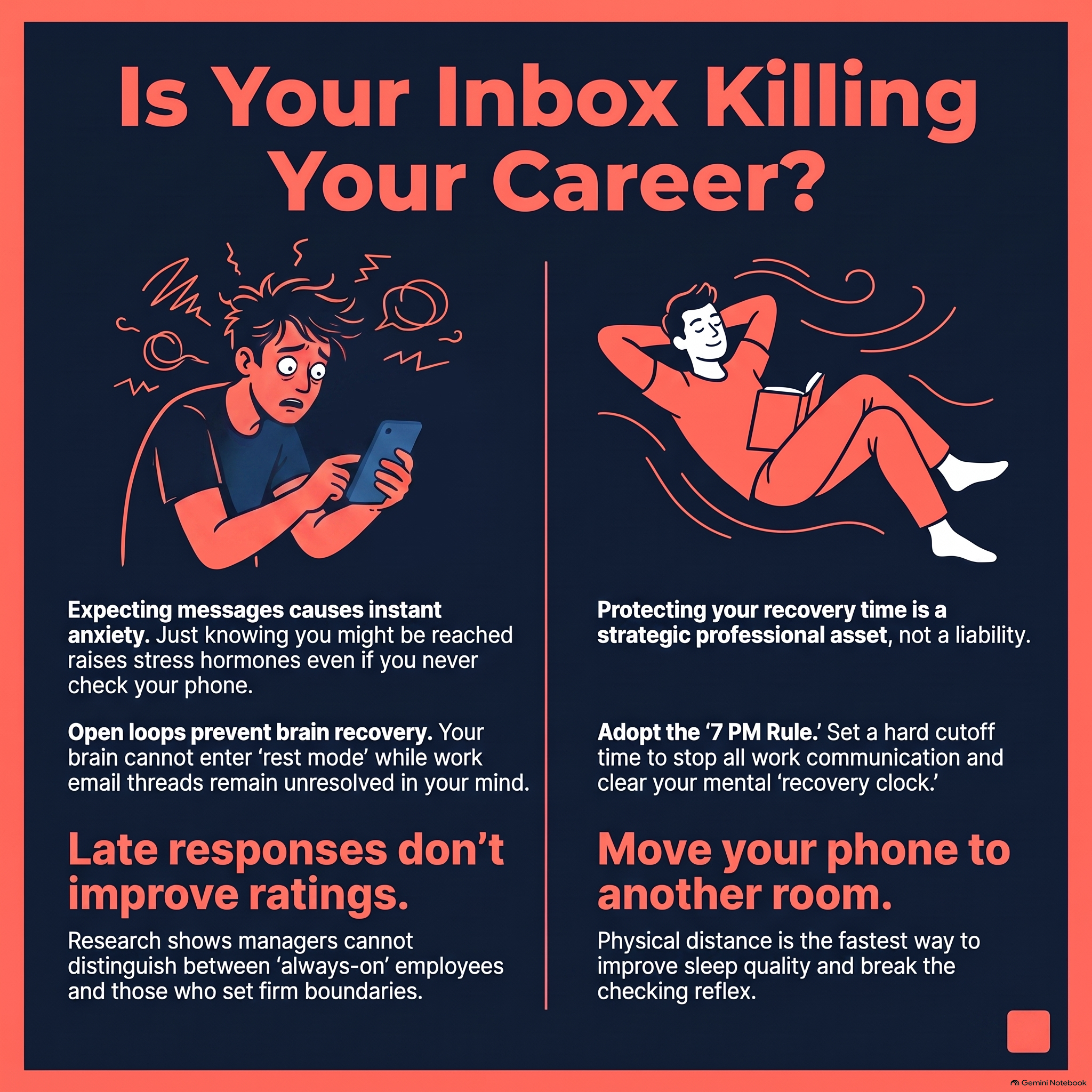 Reclaim Your Evenings: 5 Strategies to Stop Checking Work Email