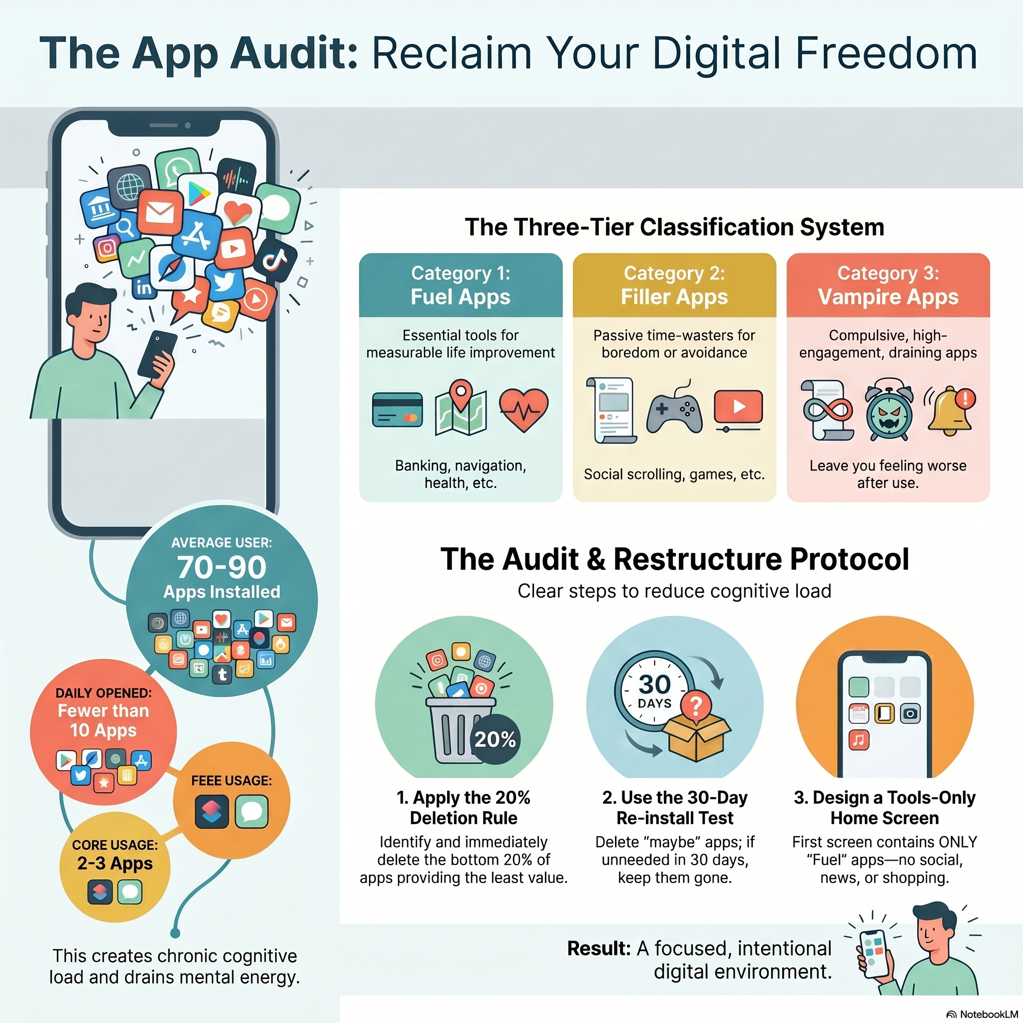 The App Audit: Reclaiming Your Attention and Digital Freedom