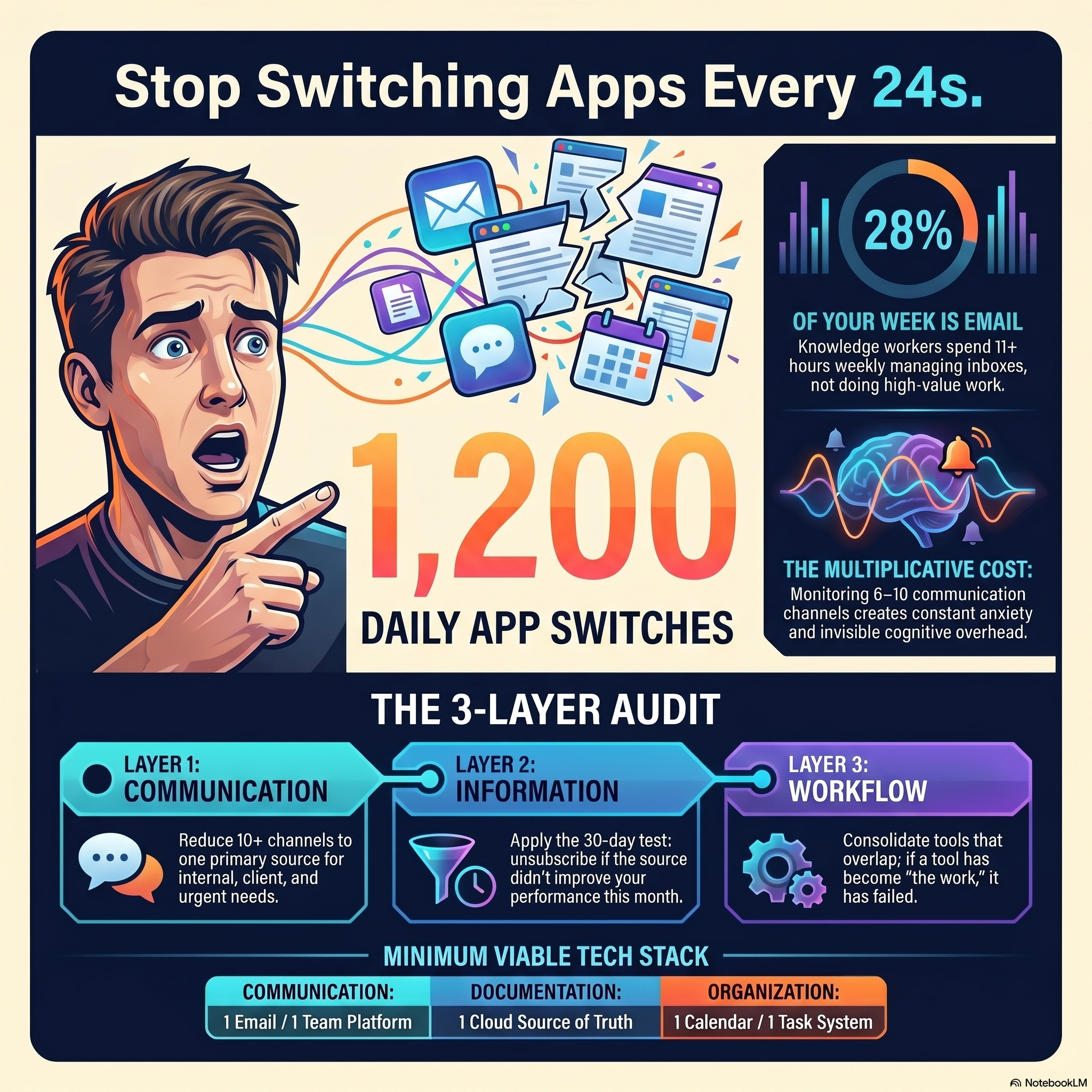 Why You’re Busy but Never Productive ?