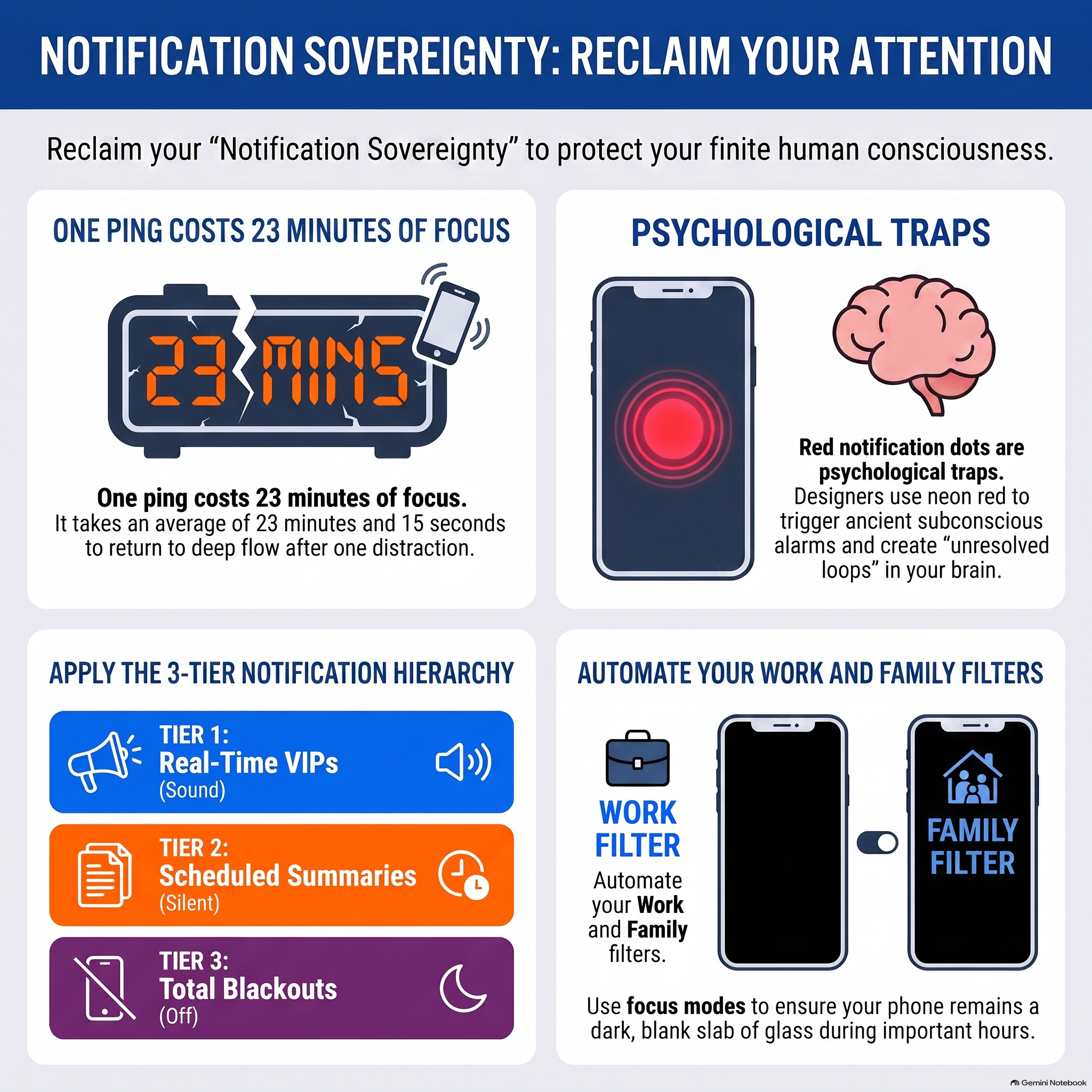 How to Fix Phone Notifications Forever & Stop Constant Distraction