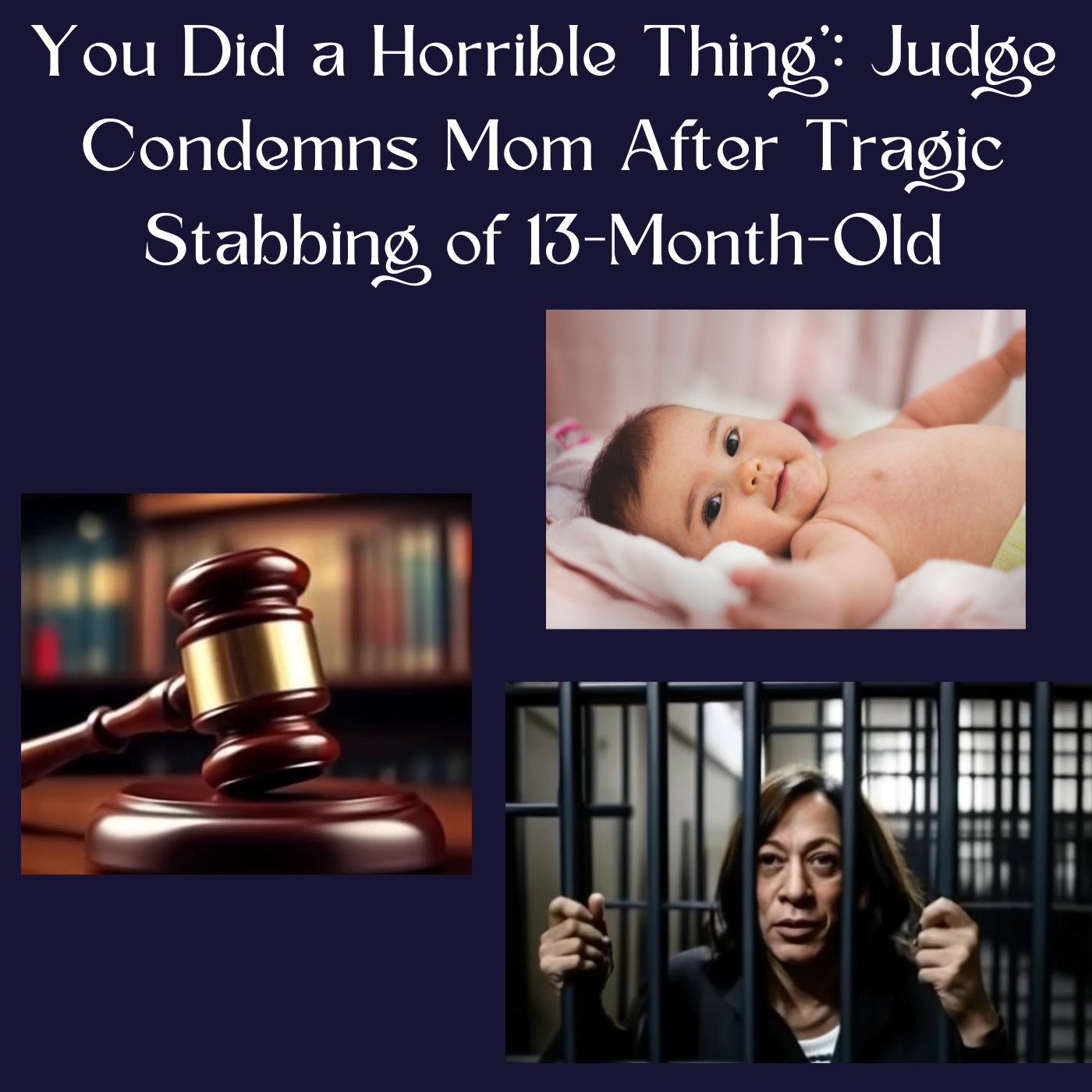 The Baby, the Blade, and the Judge’s Tears: A True Crime Case That Defied Explanation