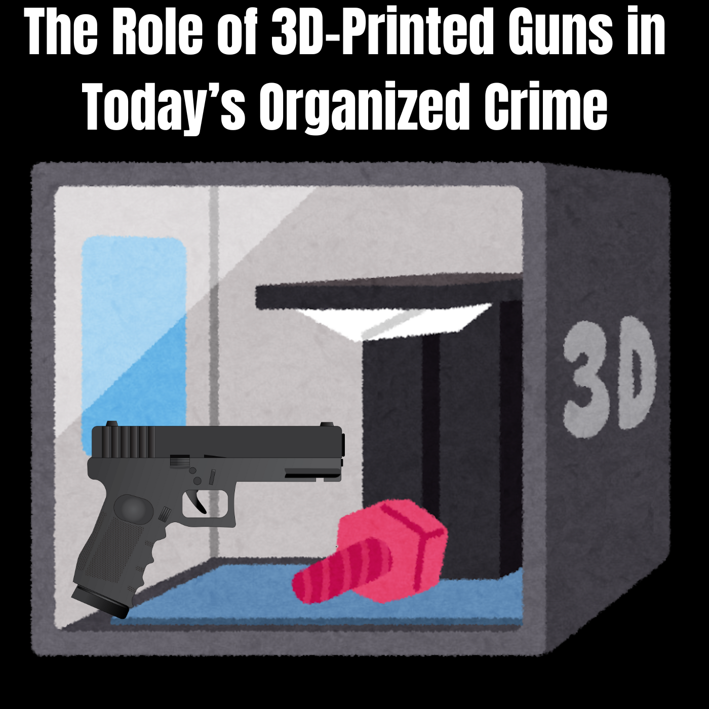 The Role of 3D-Printed Guns in Today’s Organized Crime