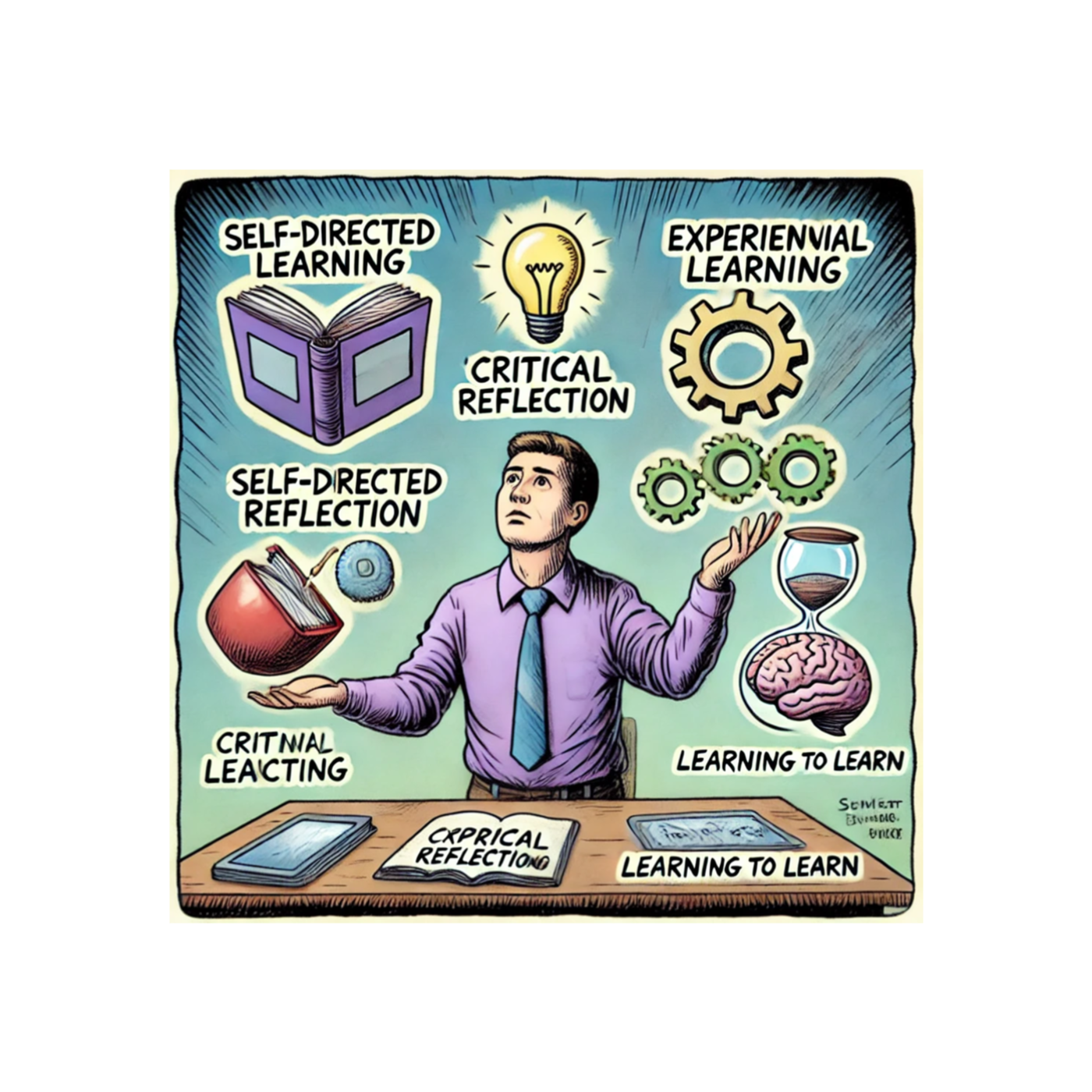 The value of incorporating ideas of enriched learning environments into adult learning environments.