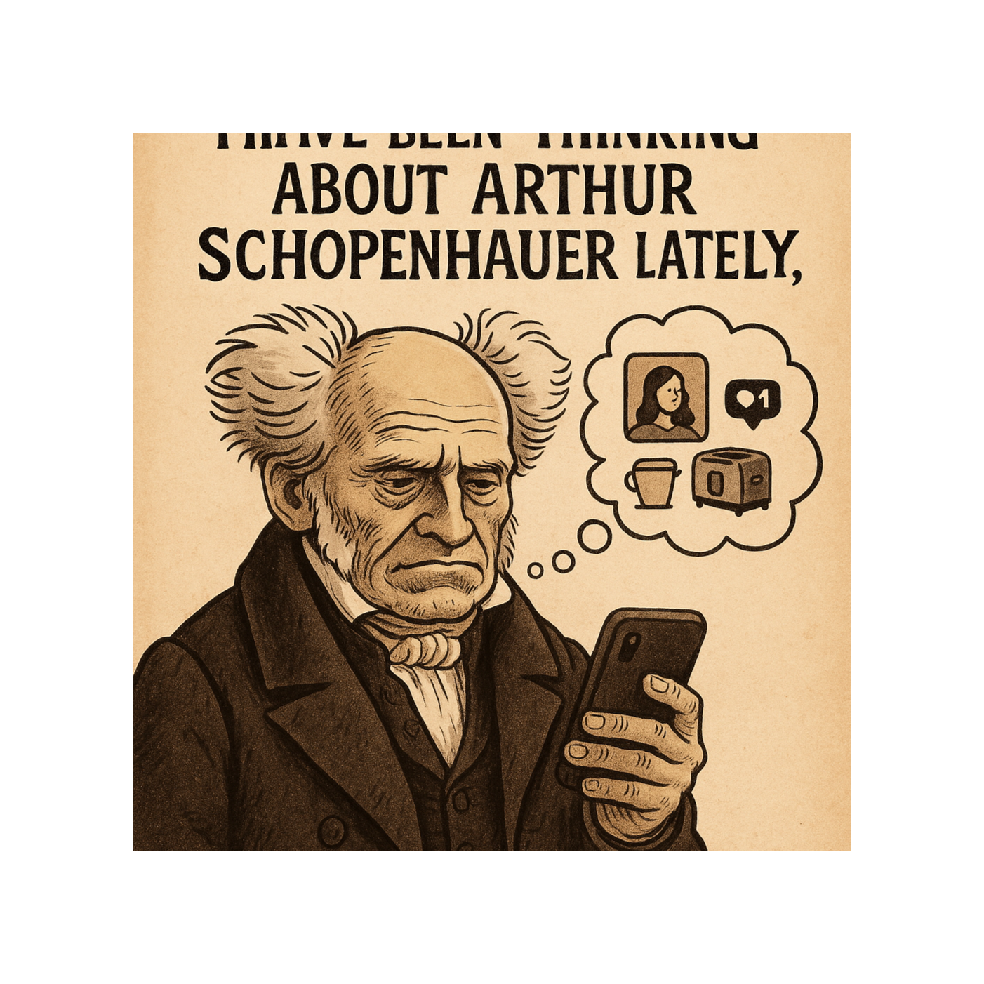 Arthur Schopenhauer, Instagram, and the Fine Art of Feeling Inadequate episode artwork