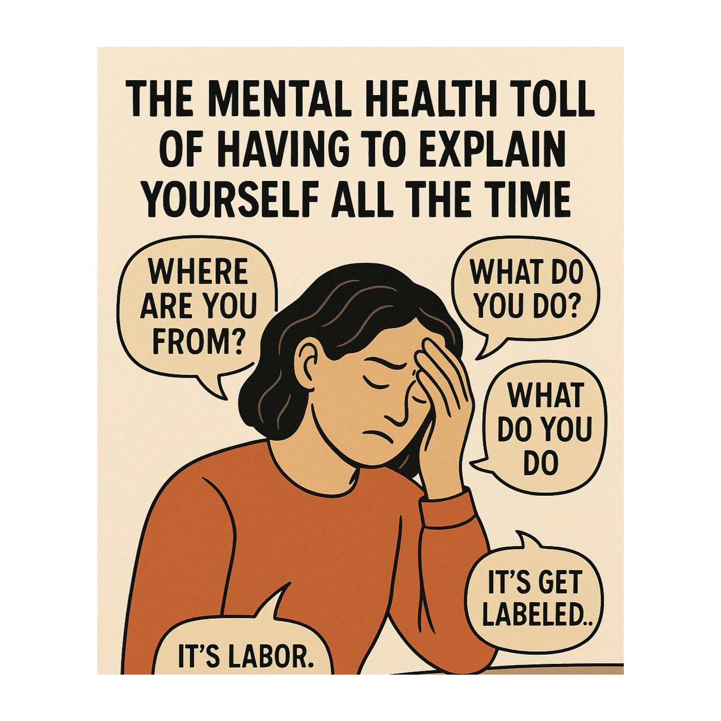 The Mental Health Toll of Having to Explain Yourself All the Time episode artwork