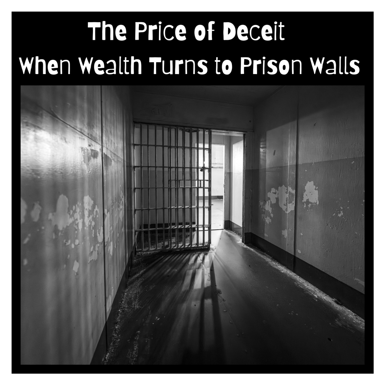 The Price of Deceit: When Wealth Turns to Prison Walls