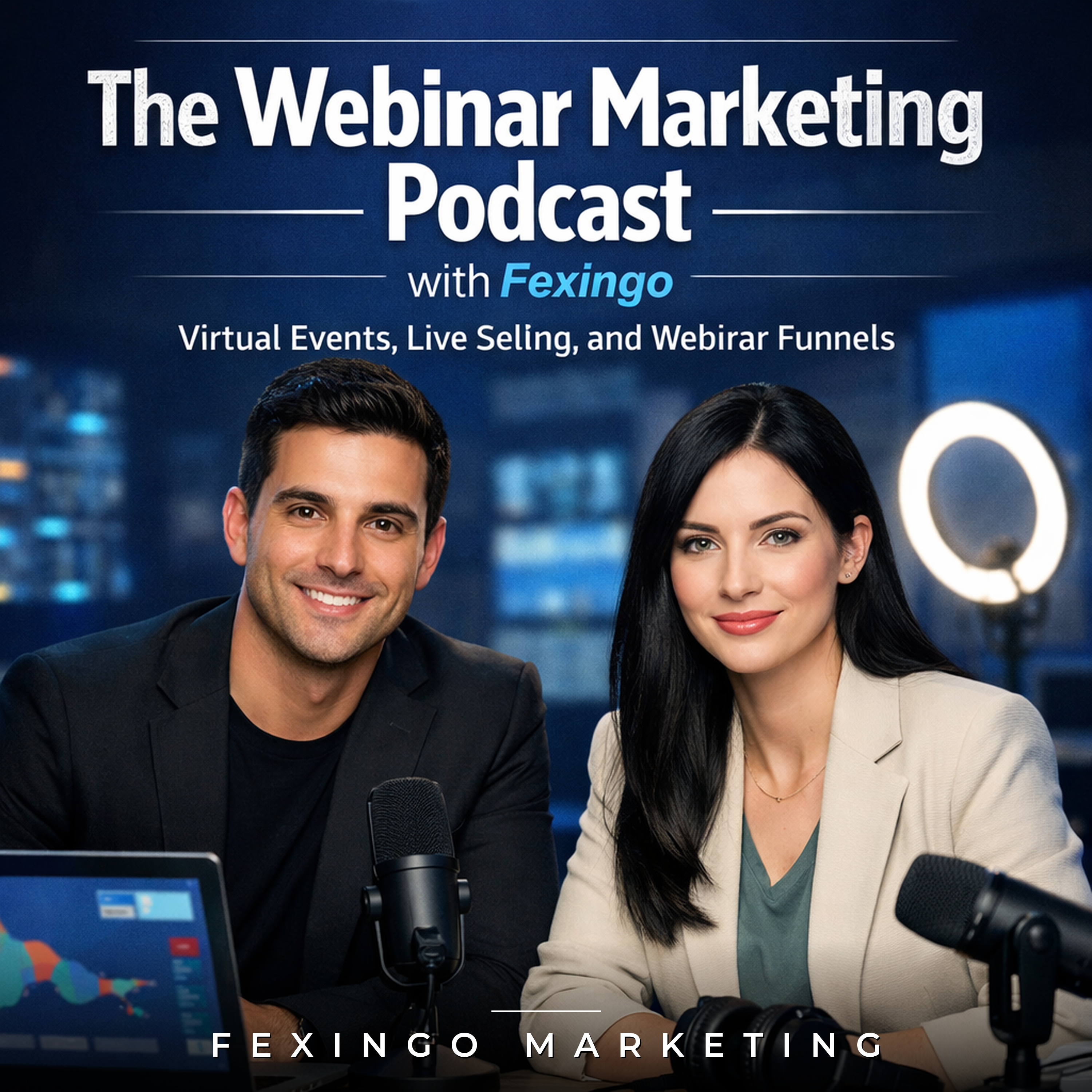 The Webinar Marketing Podcast with Fexingo: Virtual Events, Live Selling, and Webinar Funnels