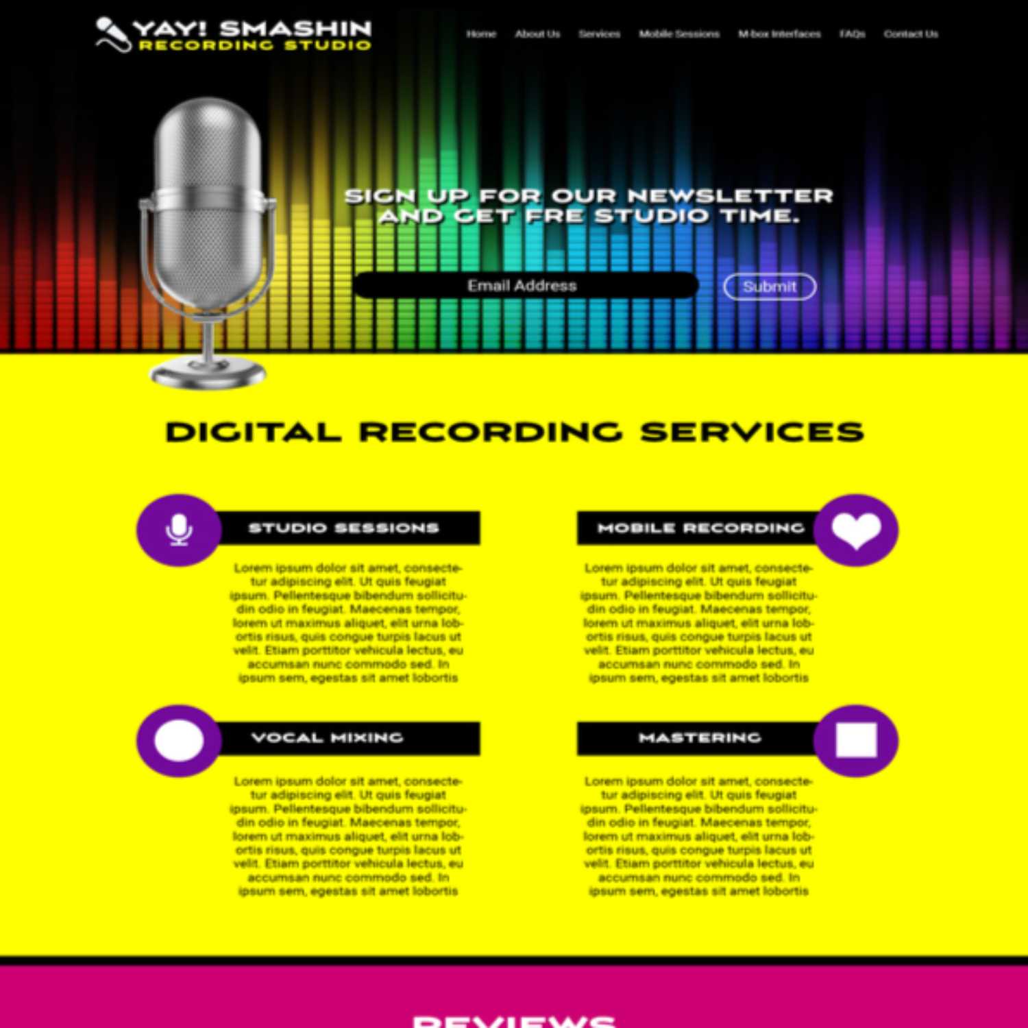 recording services  episode artwork