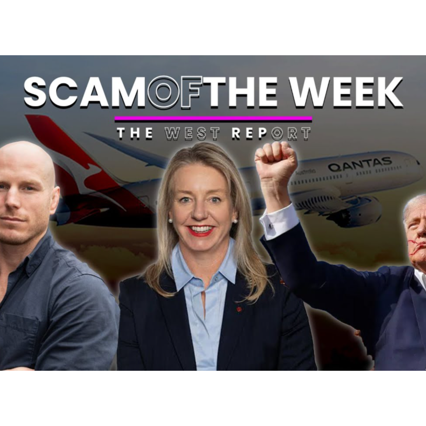 Kissing the ring of The Donald - Scam of the week episode artwork