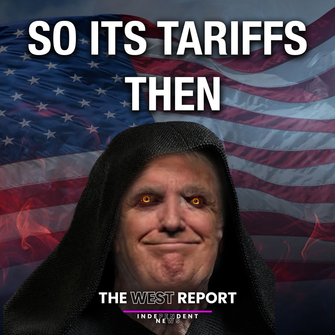 Trump's trade war episode artwork