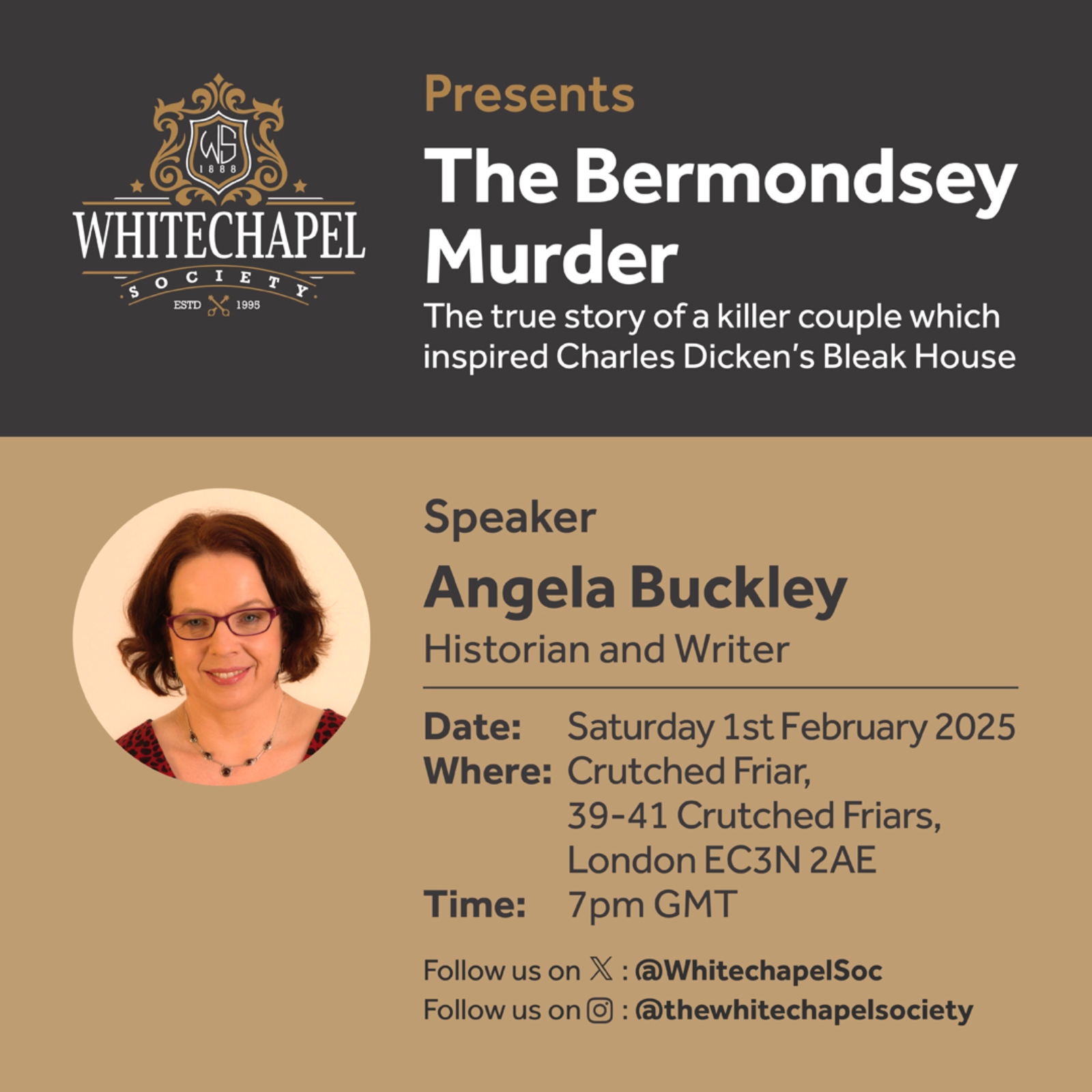 February 2025 - Angela Buckley episode artwork