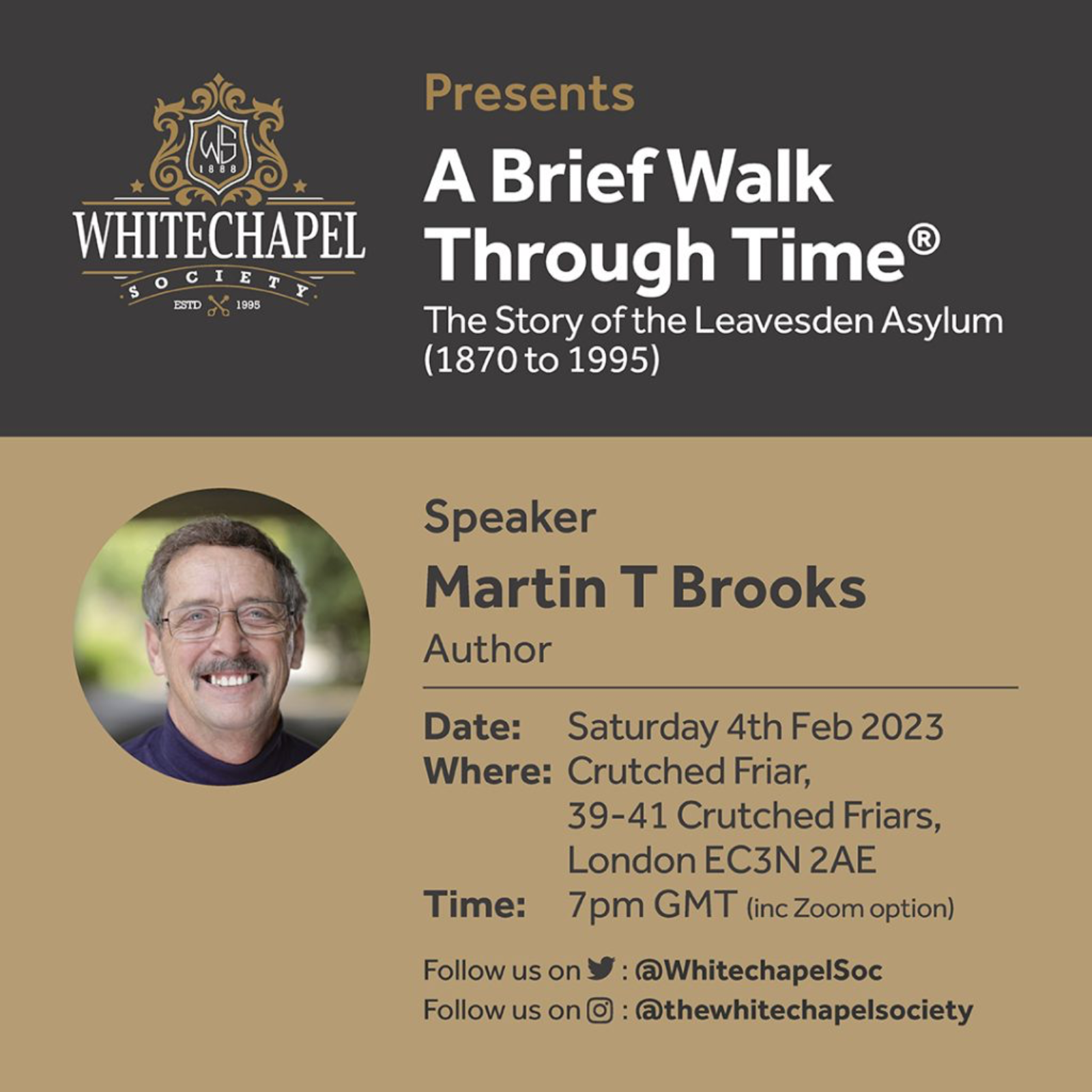 February 2023 - Martin Brooks episode artwork