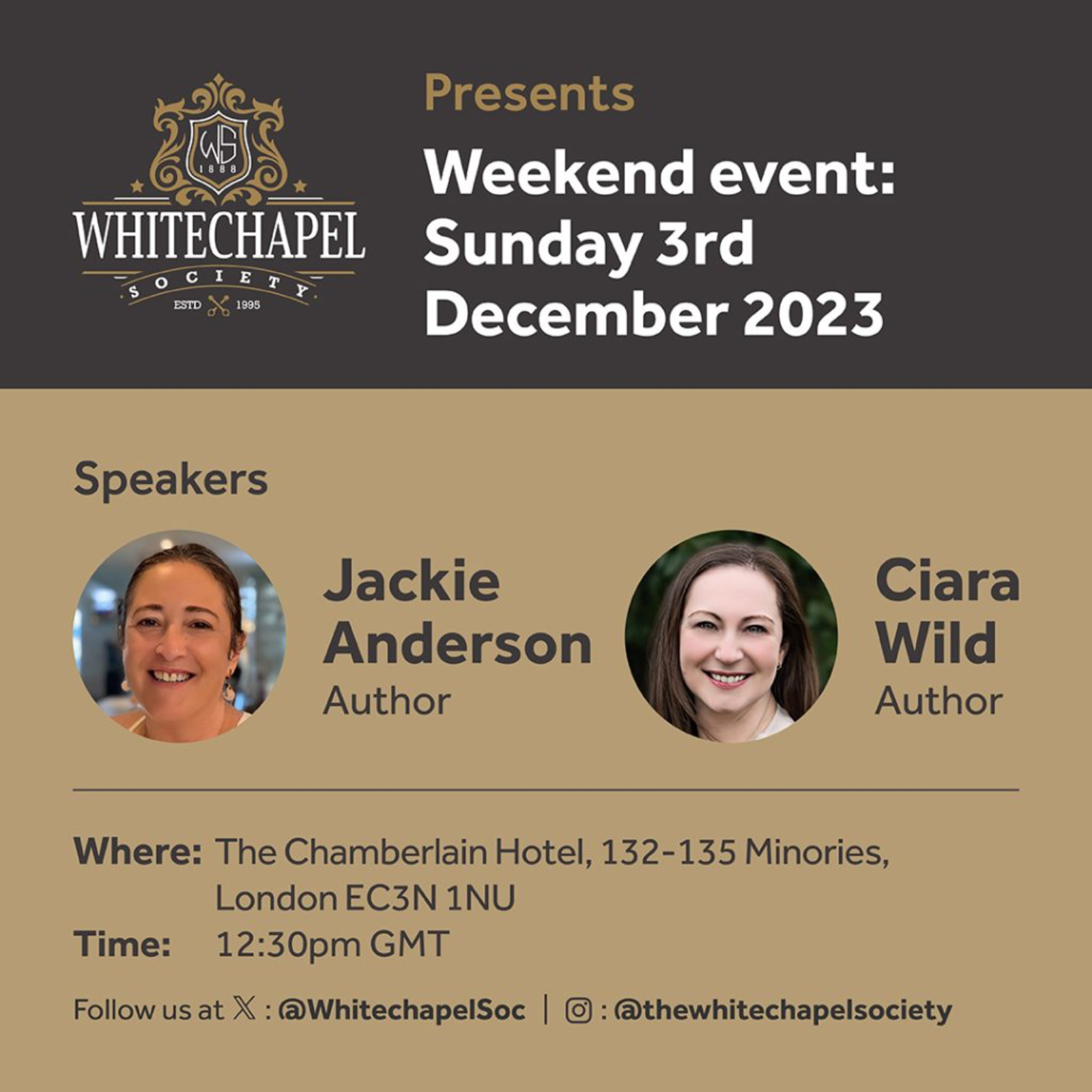 December 2023 - Jackie Anderson and Ciara Wild episode artwork