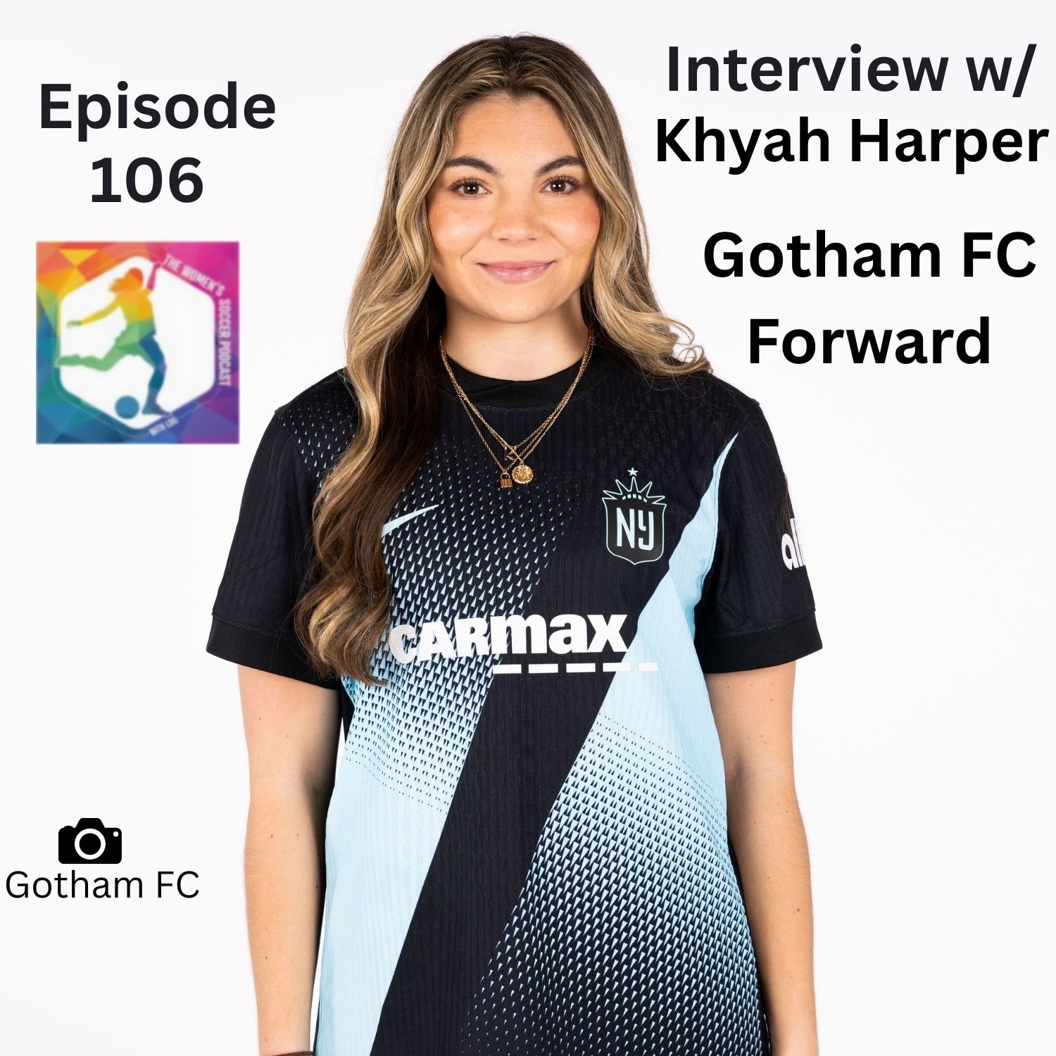 Episode 106: Interview with Gotham FC Forward Khyah Harper  — The Women’s Soccer Podcast
