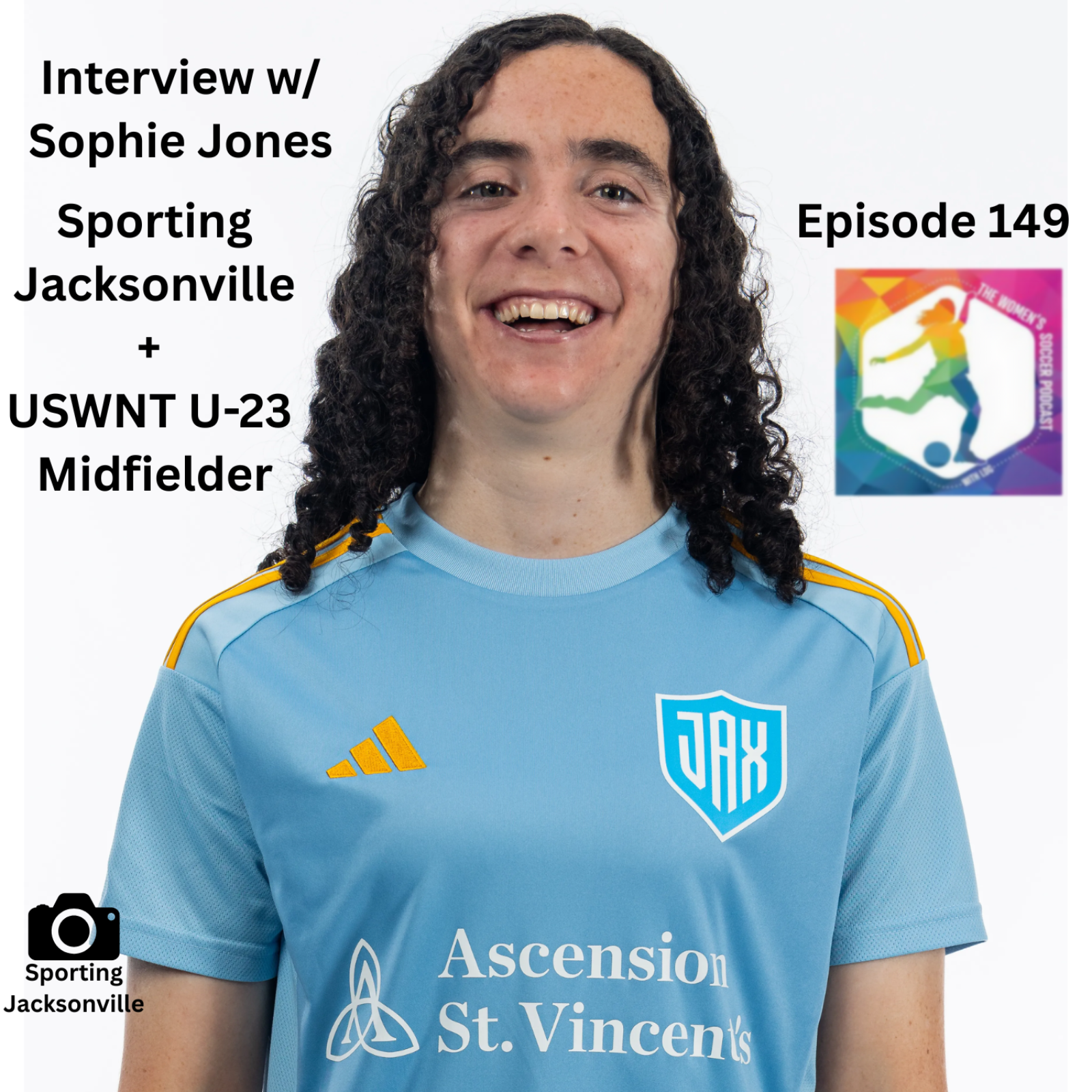 Ep. 149: Interview with Sporting Jacksonville Captain and Midfielder Sophie Jones — The Women’s Soccer Podcast