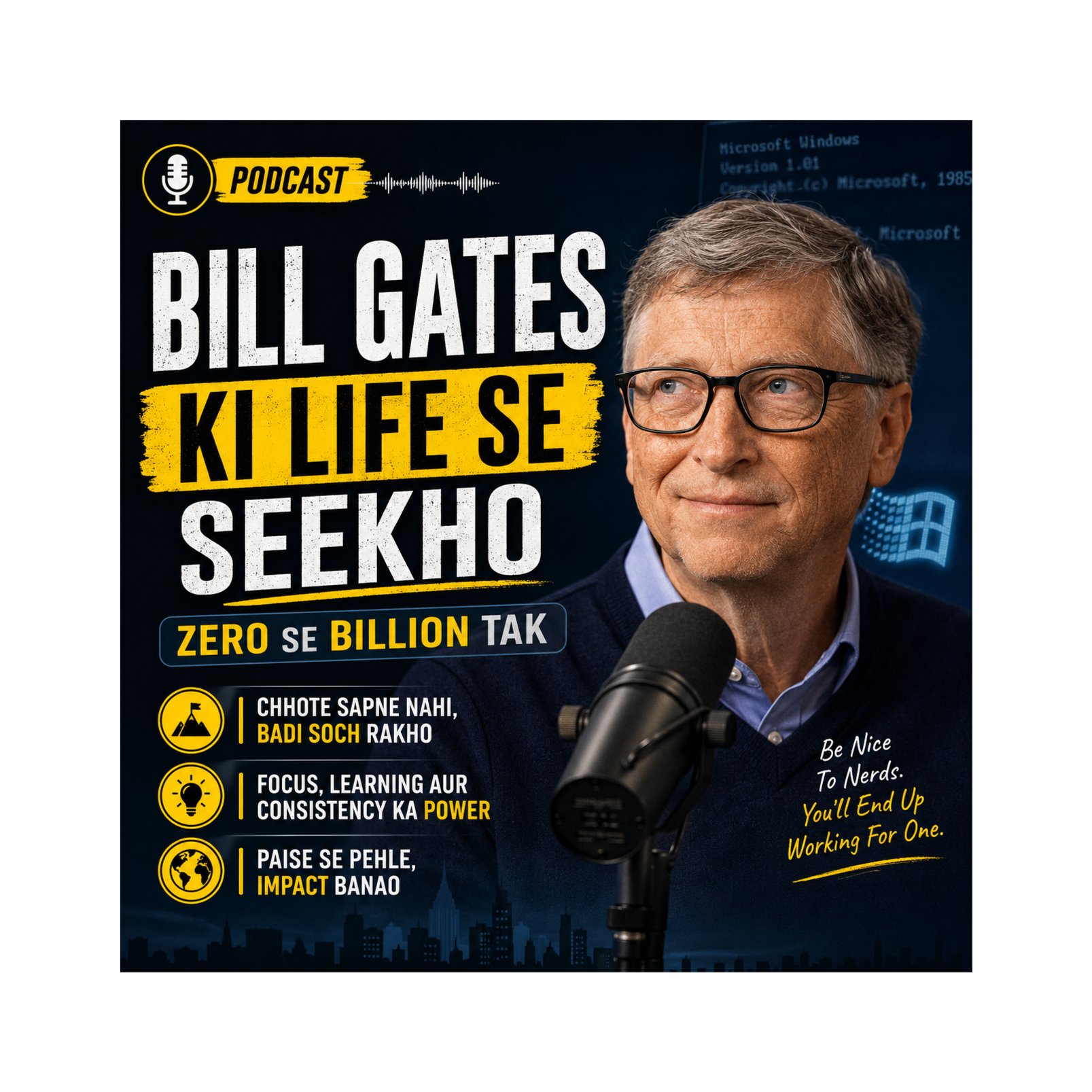Bill Gates Ki Life Se Seekho | Zero Se Billion Tak episode artwork