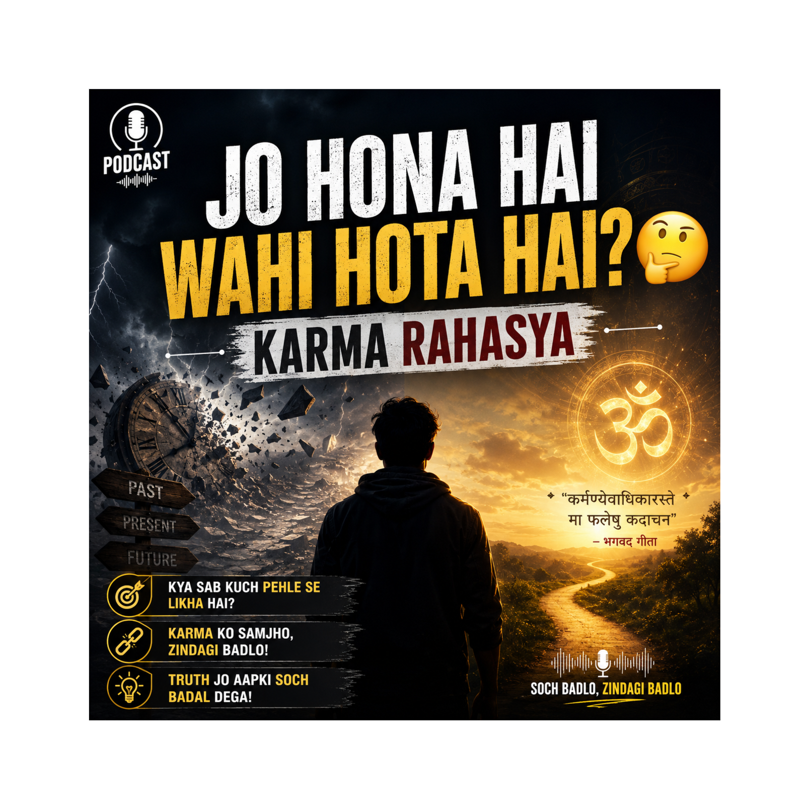 Jo Hona Hai Wahi Hota Hai? 🤔 | Karma Rahasya | Truth 🕉️ episode artwork