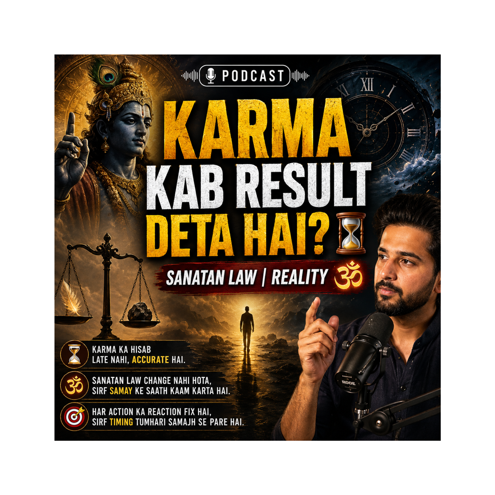 Karma Kab Result Deta Hai? ⏰ | Sanatan Law | Reality 🕉️ episode artwork