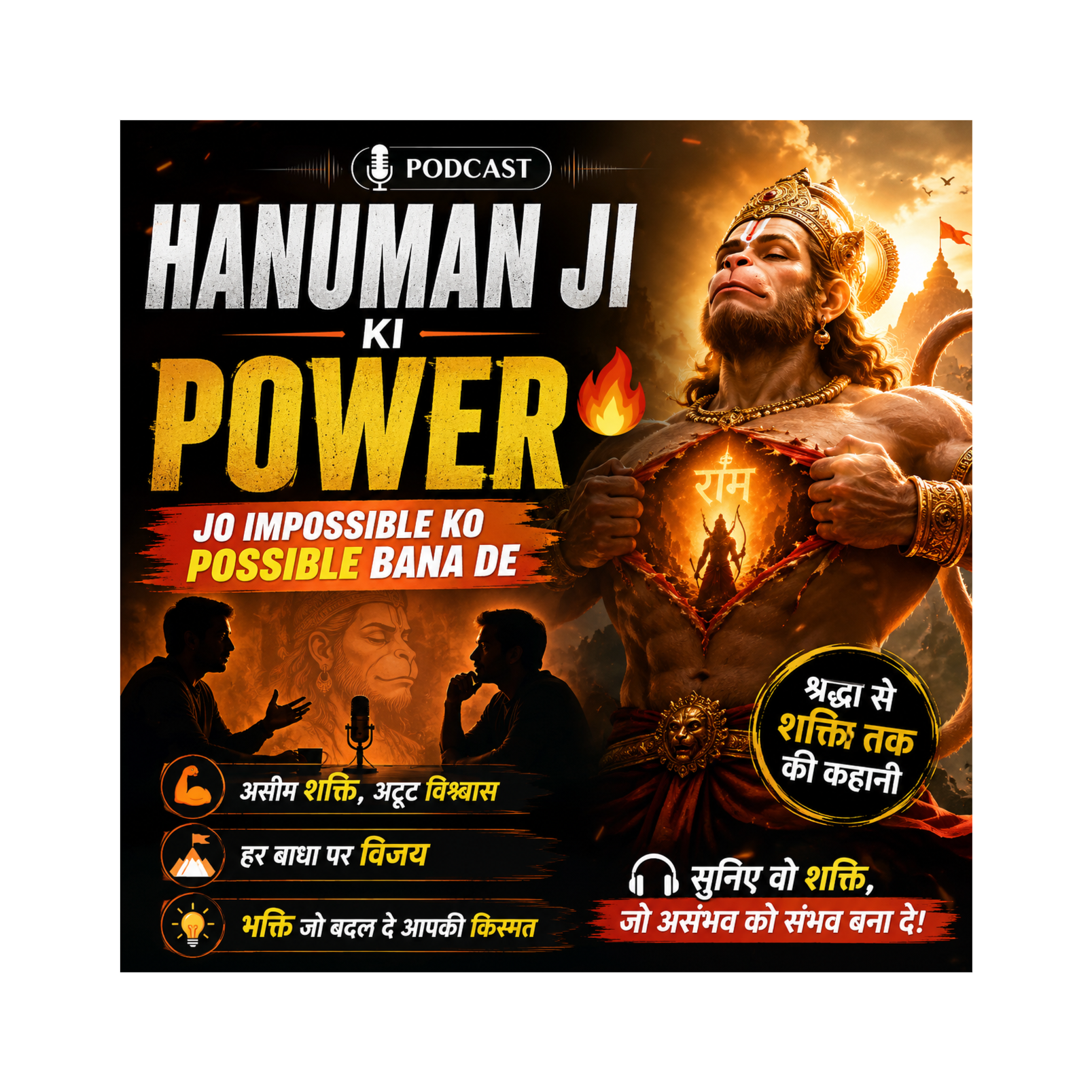 Hanuman Ji Ki Power 🔥 Jo Impossible Ko Possible Bana De  | Podcast | episode artwork