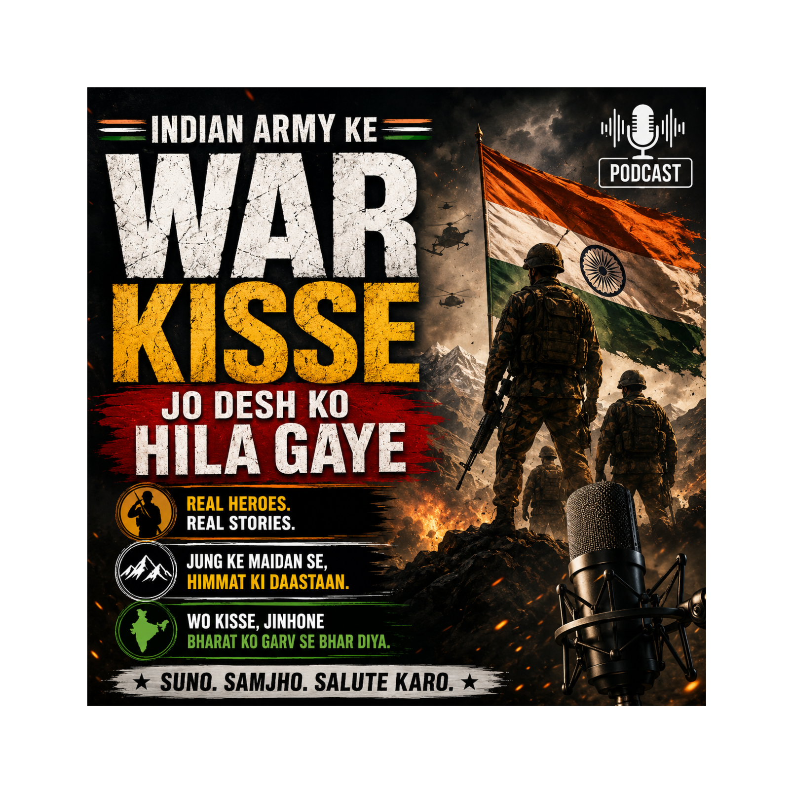 Indian Army Ke War Kisse Jo Desh Ko Hila Gaye  | Podcast | episode artwork