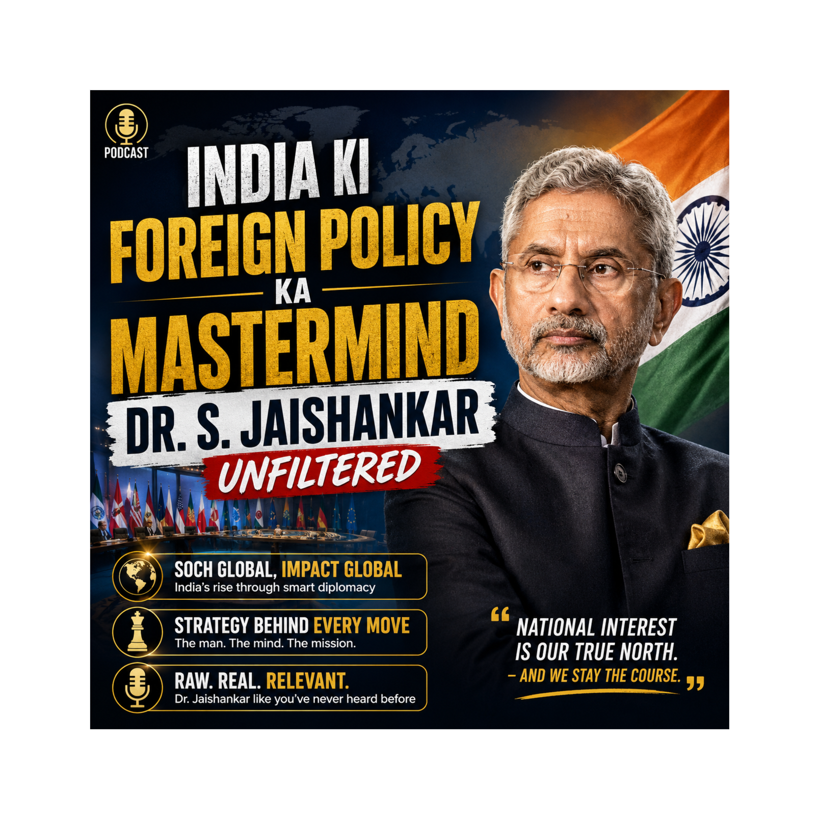 India Ki Foreign Policy Ka Mastermind – Dr. S. Jaishankar Unfiltered episode artwork