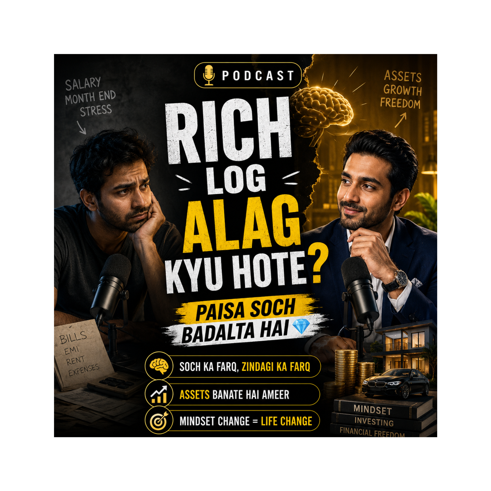 Rich Log Alag Kyu Hote? 🧠 Paisa Soch Badalta Hai 💎| Podcast | episode artwork