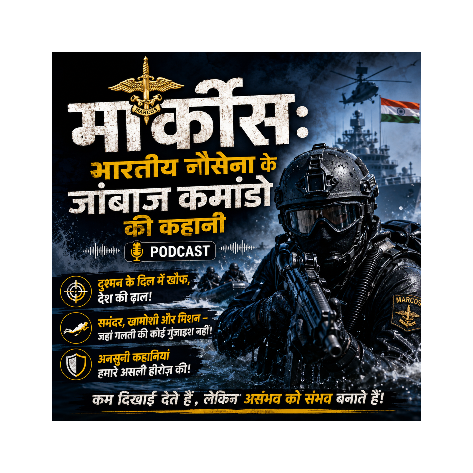 मार्कोस: भारतीय नौसेना के जांबाज कमांडो की कहानी episode artwork