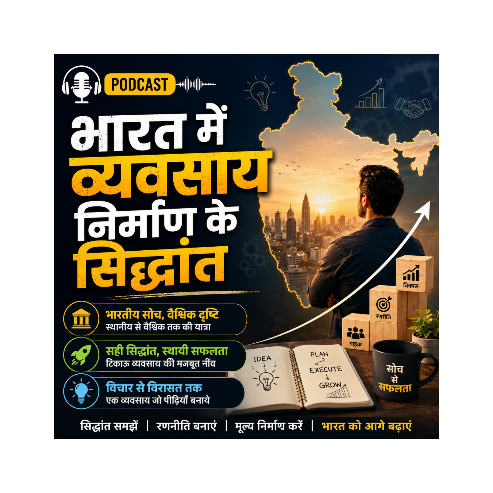 भारत में व्यवसाय निर्माण के सिद्धांत episode artwork
