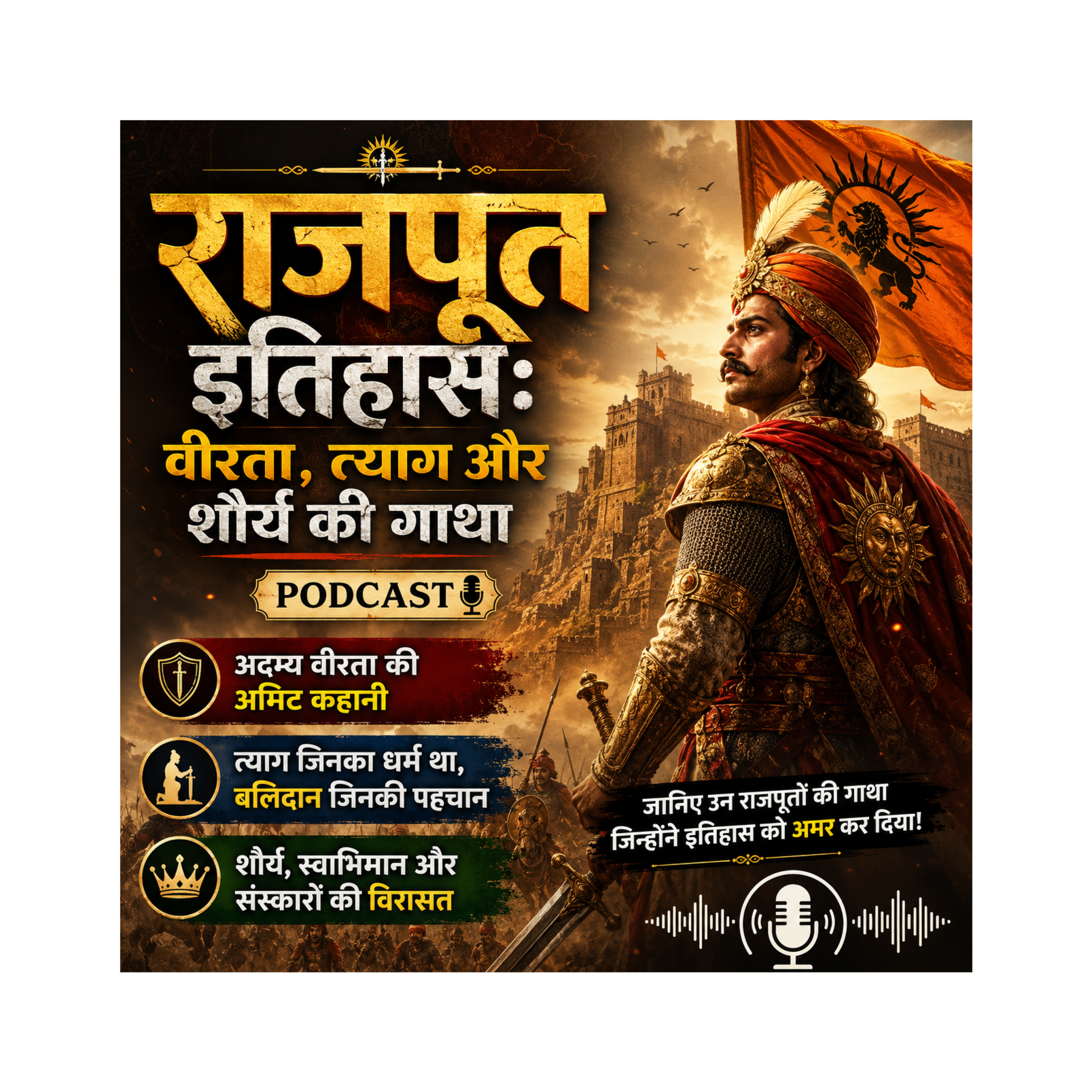 राजपूत इतिहास: वीरता, त्याग और शौर्य की गाथा episode artwork