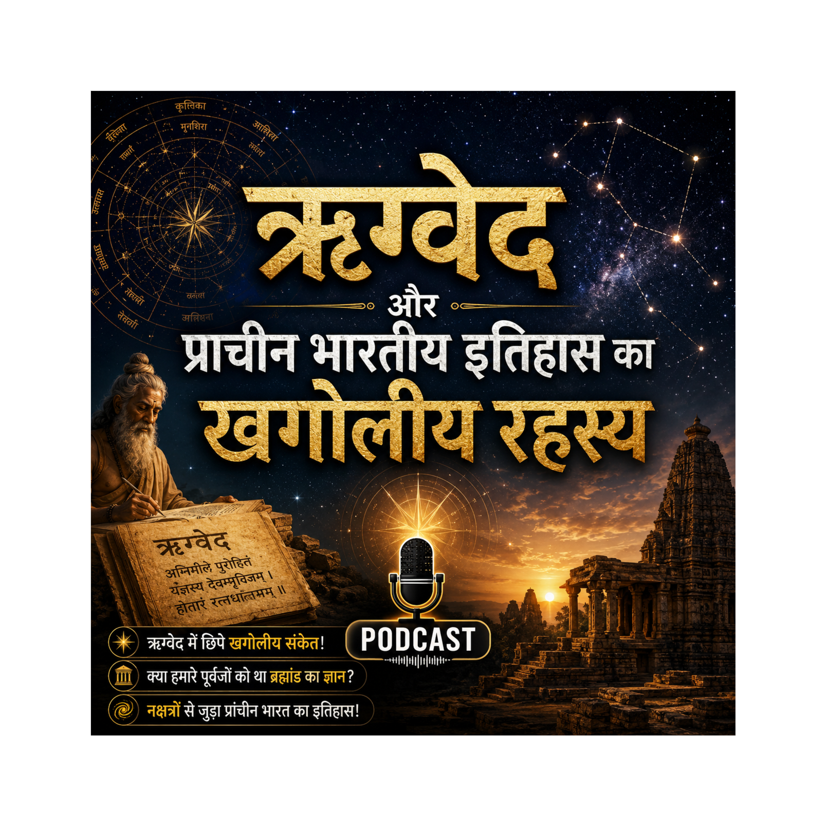 ऋग्वेद और प्राचीन भारतीय इतिहास का खगोलीय रहस्य episode artwork