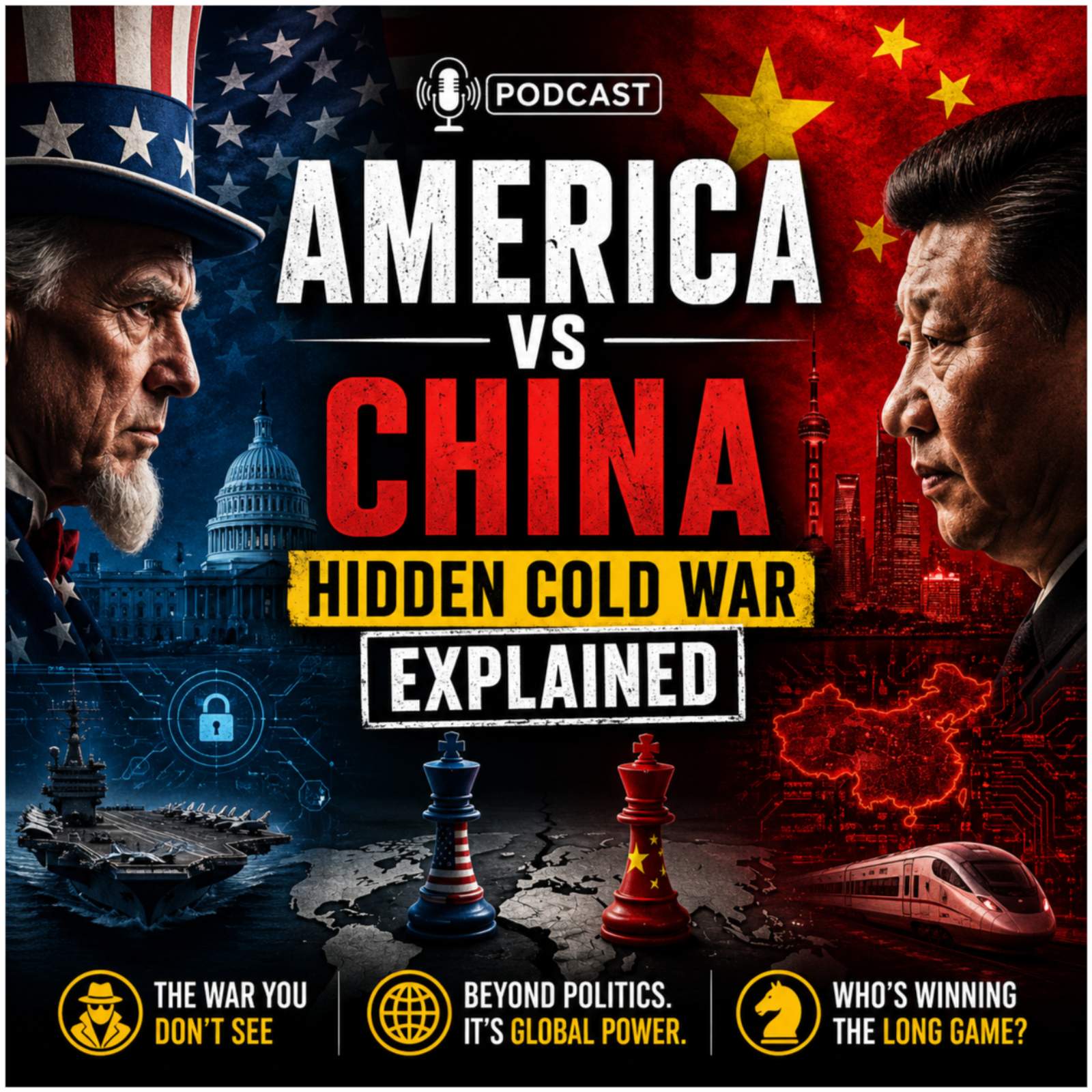America vs China: Hidden Cold War Explained episode artwork