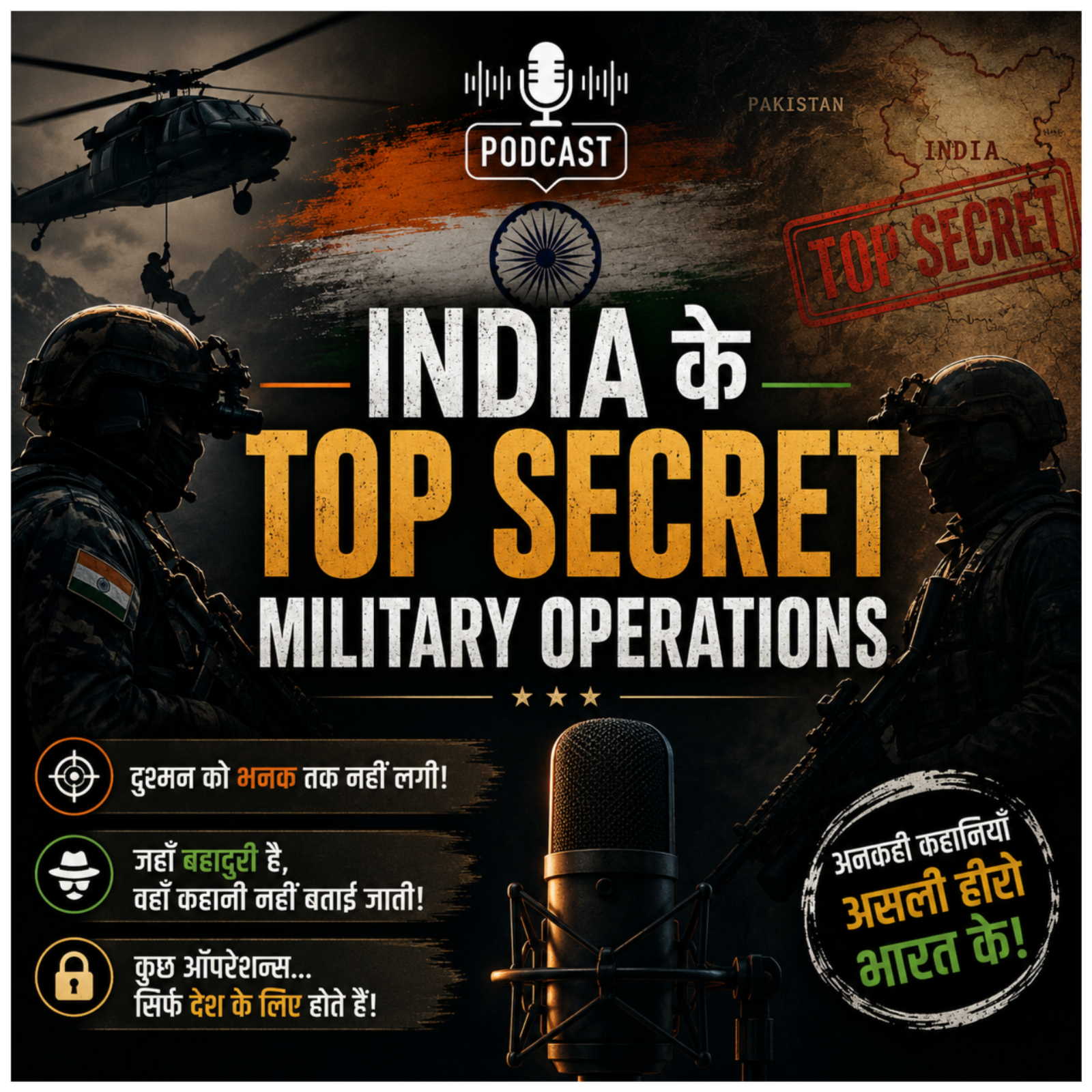 India के Top Secret Military Operations episode artwork
