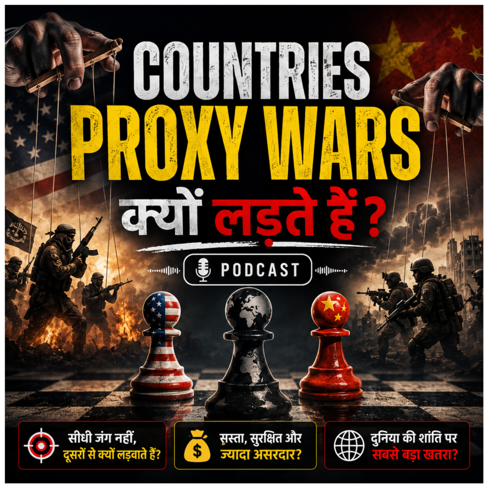 Countries Proxy Wars क्यों लड़ते हैं? episode artwork