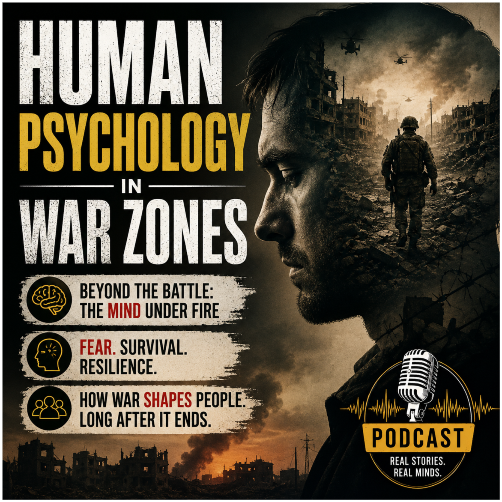Human Psychology in War Zones episode artwork