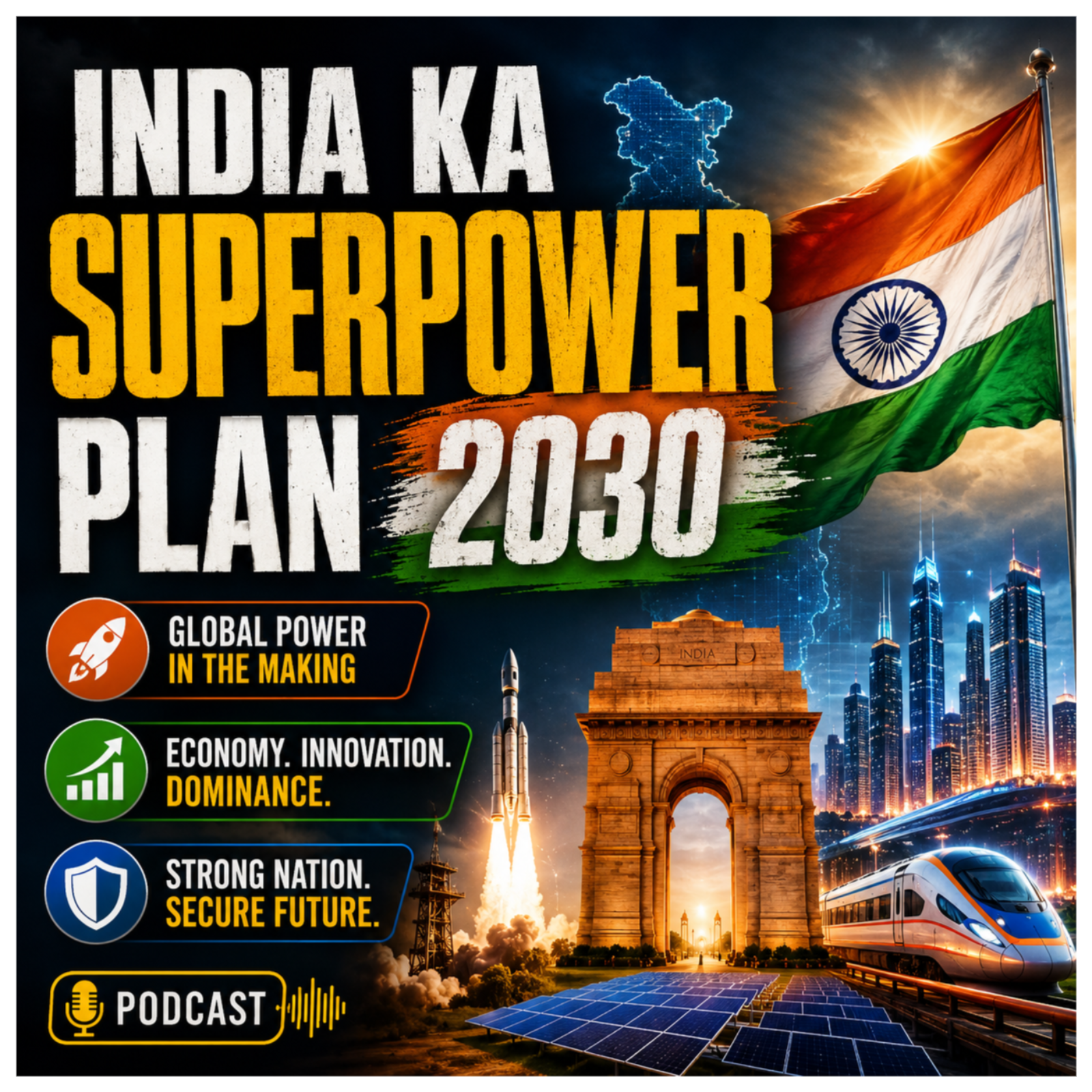 India Ka Superpower Plan 2030 episode artwork