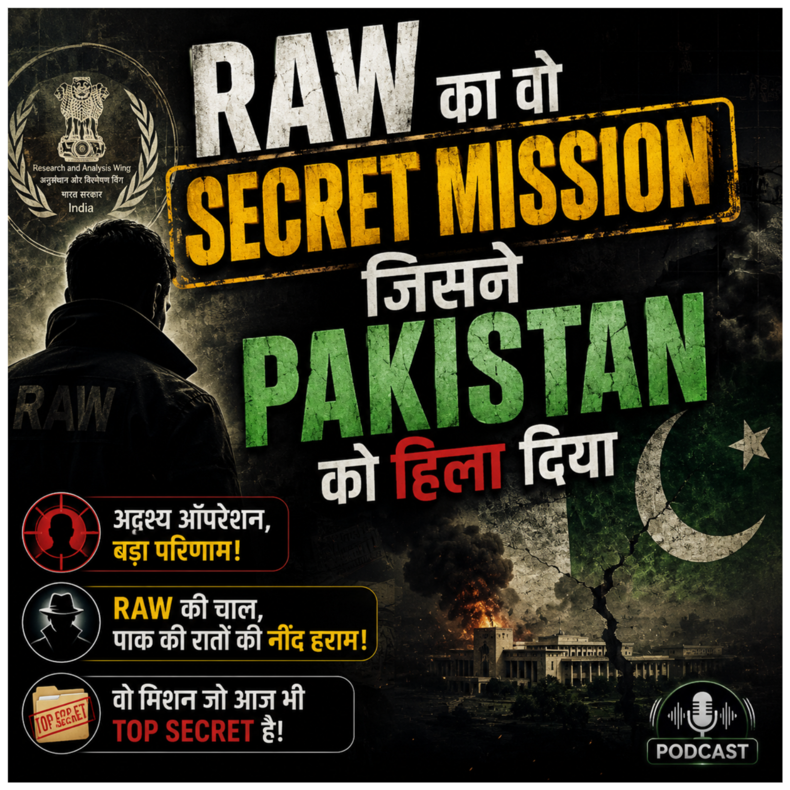 RAW का वो Secret Mission जिसने Pakistan को हिला दिया episode artwork