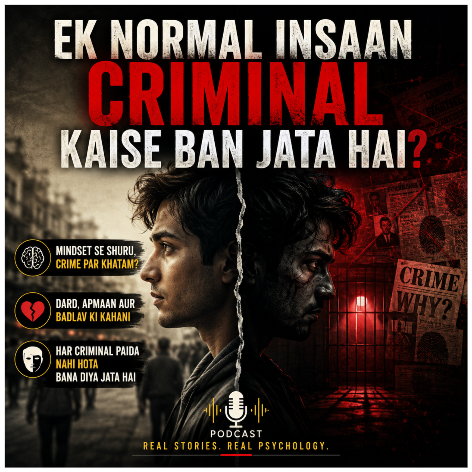 Ek Normal Insaan Criminal Kaise Ban Jata Hai? episode artwork