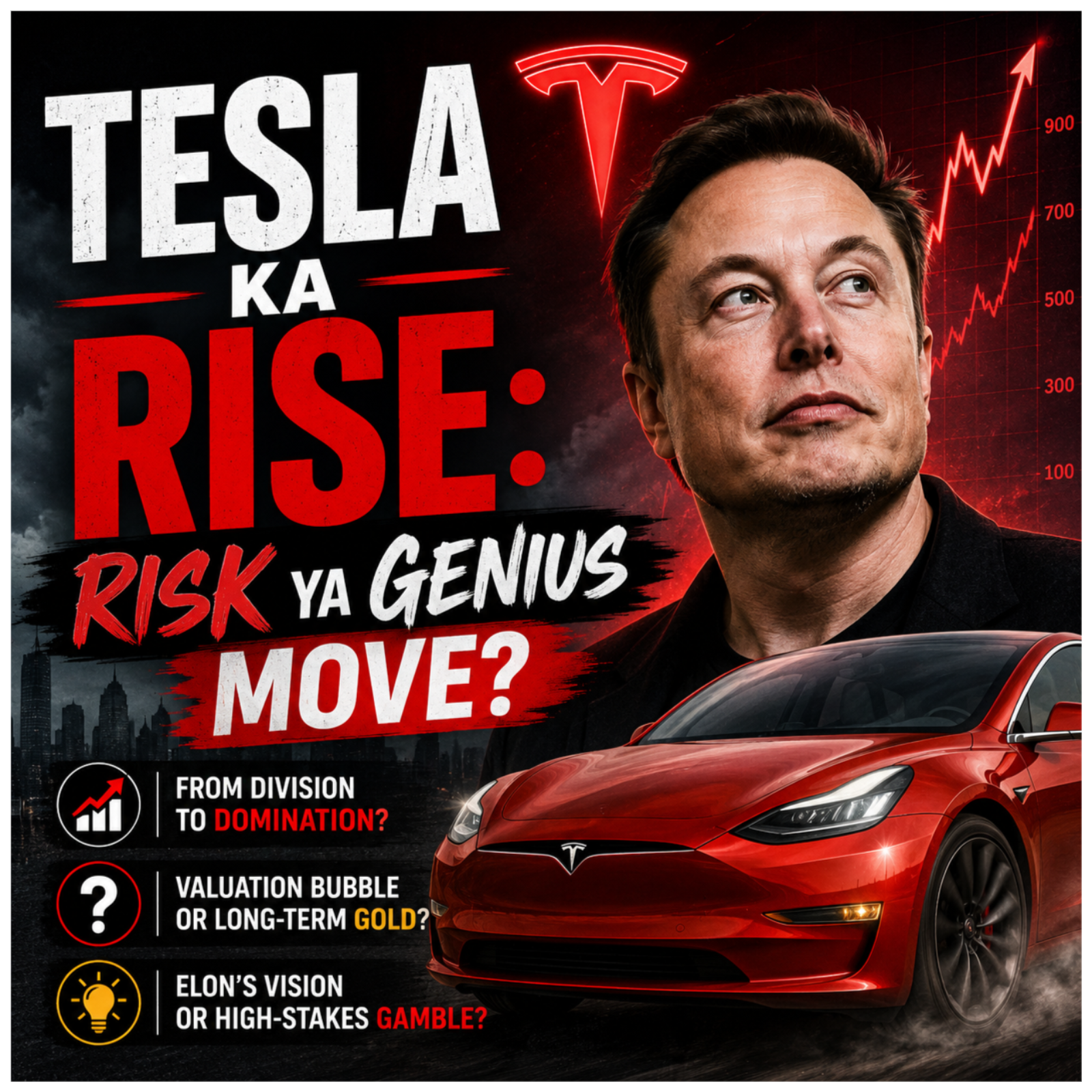 Tesla Ka Rise: Risk Ya Genius Move? episode artwork