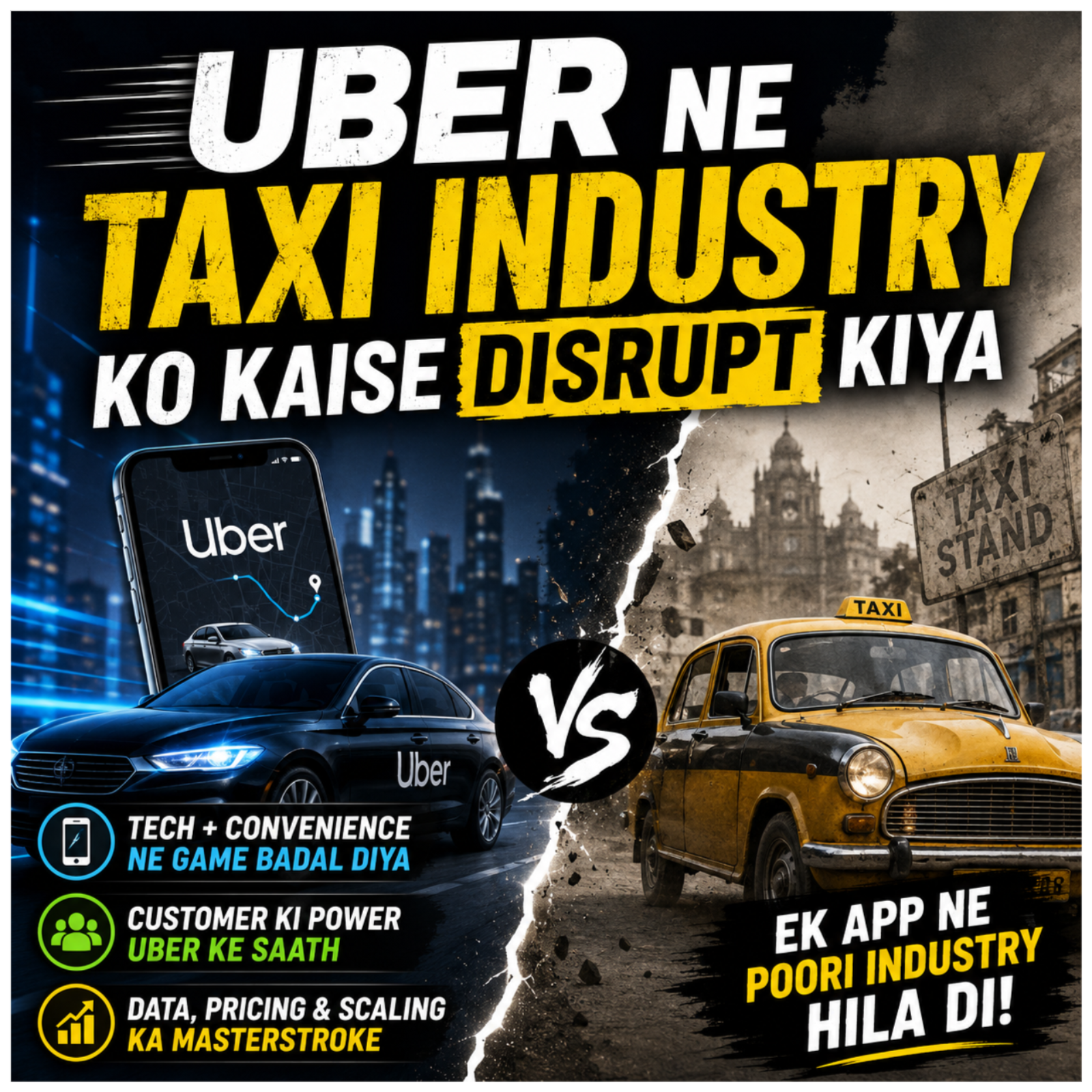 Uber Ne Taxi Industry Ko Kaise Disrupt Kiya episode artwork