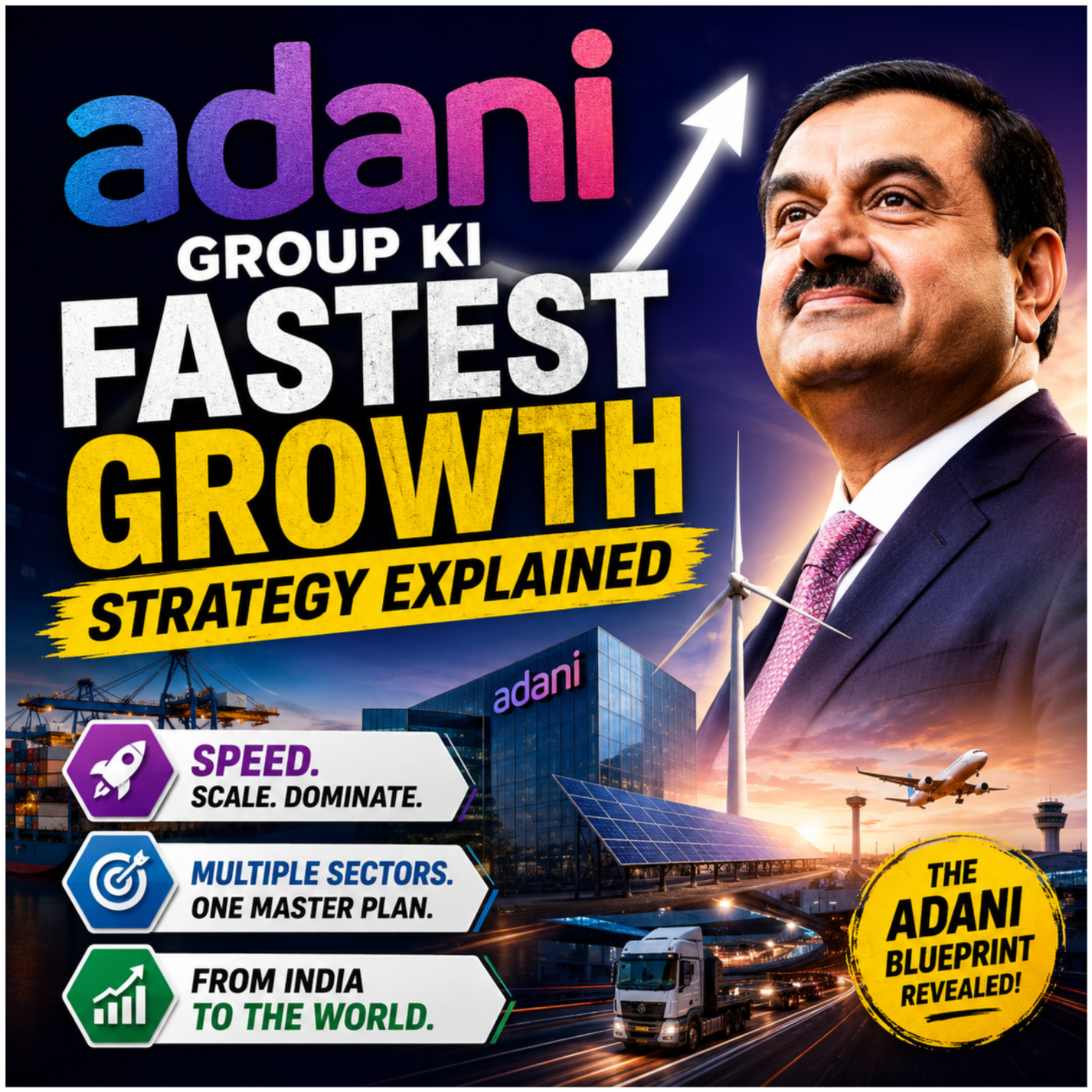 Adani Group Ki Fastest Growth Strategy Explained episode artwork