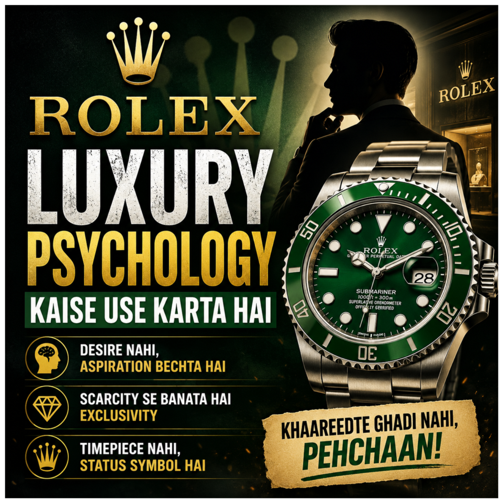 Rolex Luxury Psychology Kaise Use Karta Hai episode artwork