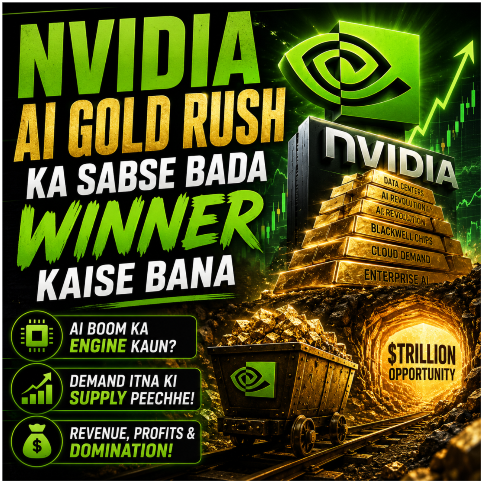 NVIDIA AI Gold Rush Ka Sabse Bada Winner Kaise Bana episode artwork
