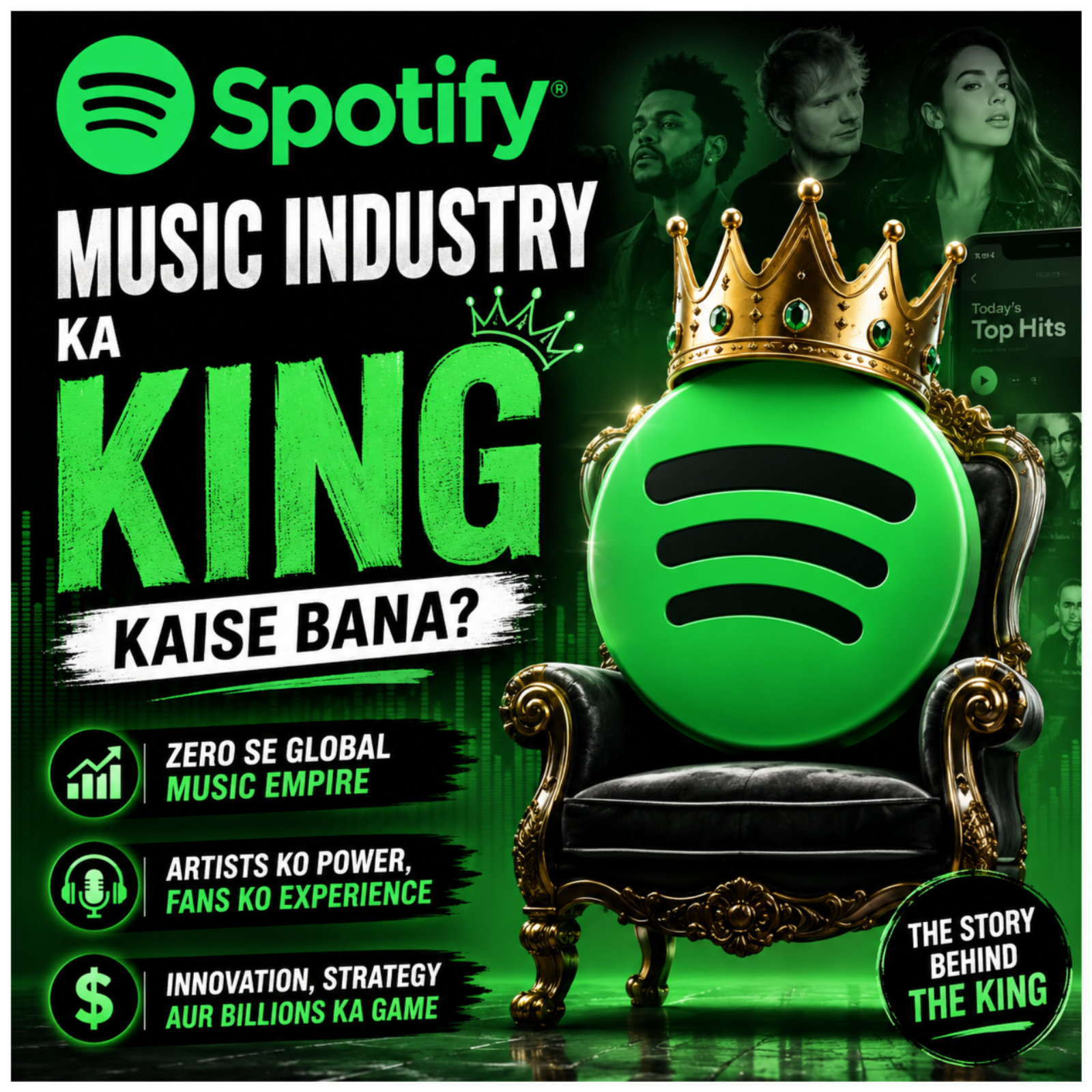 Spotify Music Industry Ka King Kaise Bana episode artwork